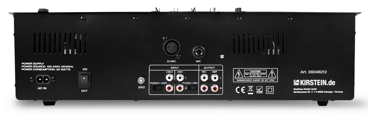 Pronomic CDJ-500 Estación completa doble para DJ, con reproductor de CD (formato autónomo, entradas para teléfono/línea, CD, MP3 CD, SD y USB, crossfader)