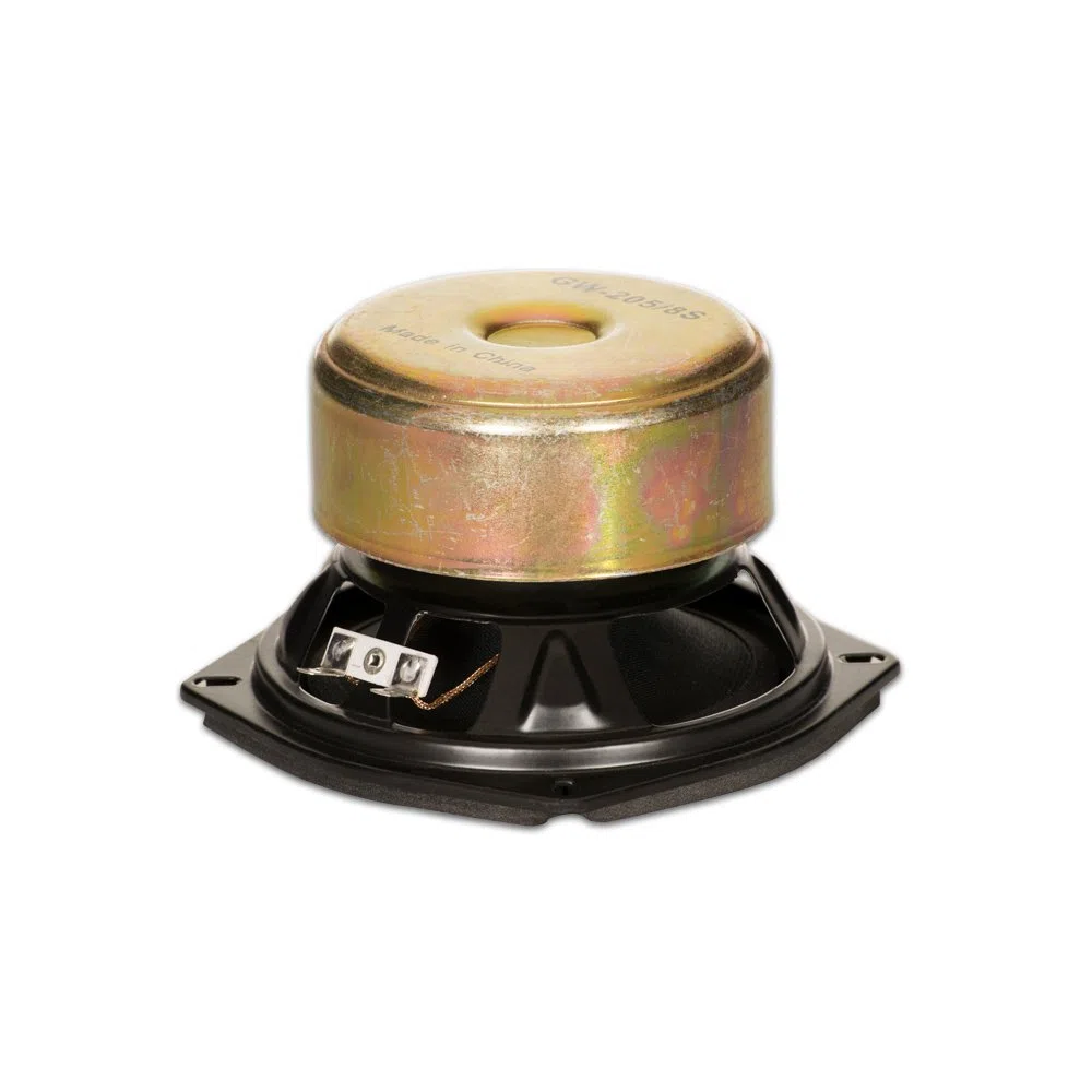 Goldwood Sound GW-205/8S - Woofer de Altavoz blindado de 130 W, 8 Ohm, 5.25 Pulgadas, Color Negro
