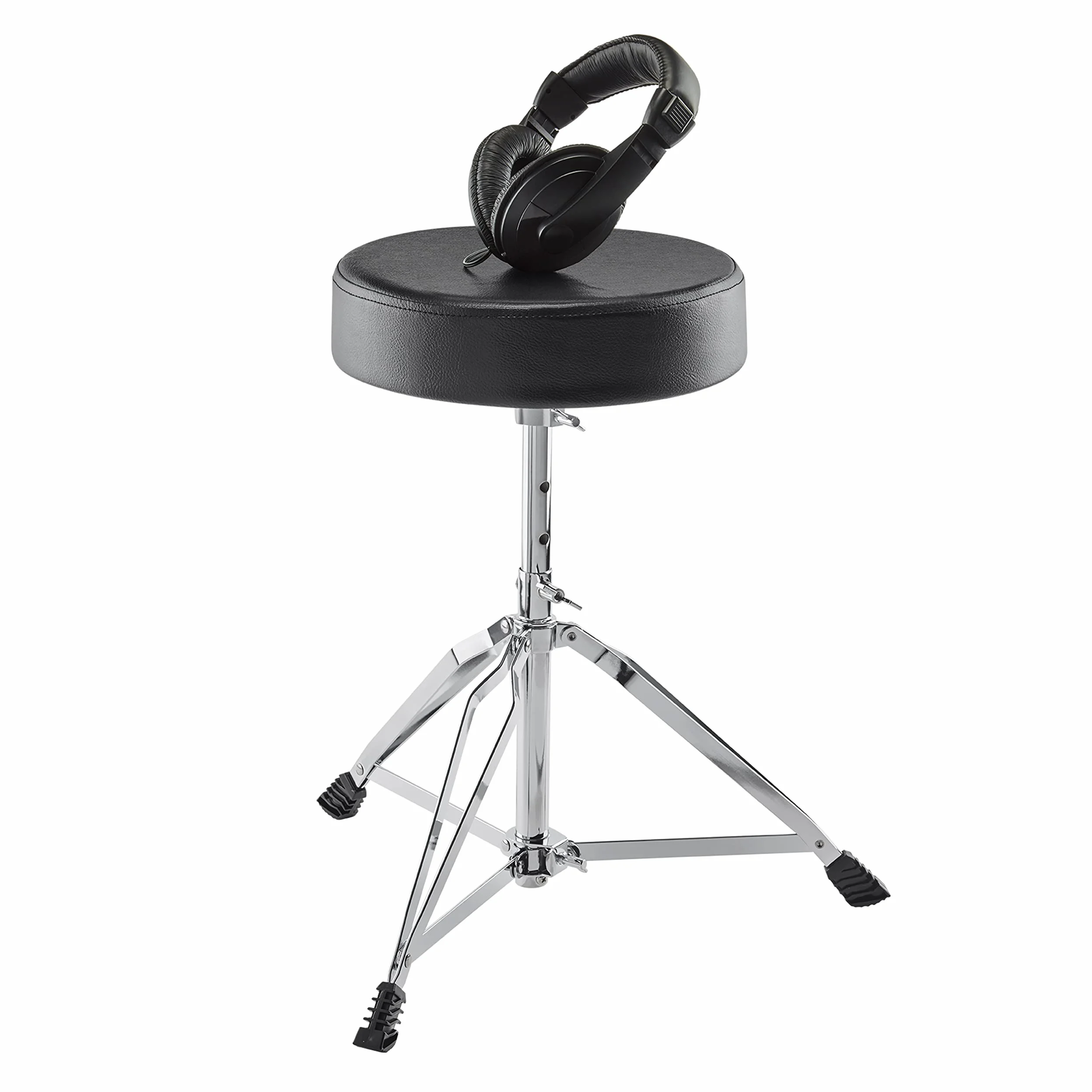 Alesis Drum Essentials Bundle - Paquete Completo de Accesorios para Batería Electrónica, con Taburete y Auriculares Envolventes Incluidos