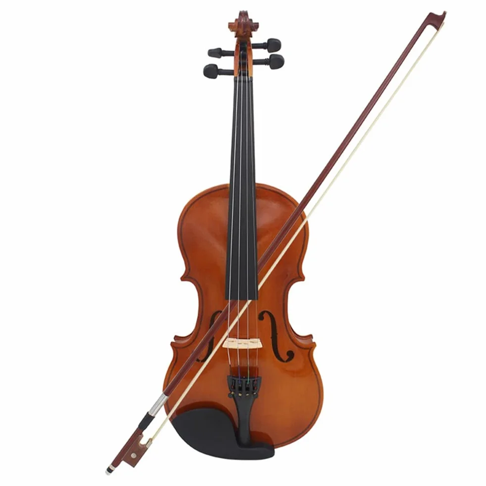 Violín 1/4, Instrumentos Musicales para Adultos y Niños, con Estuche Rígido, Arco, Ideal para Principiantes