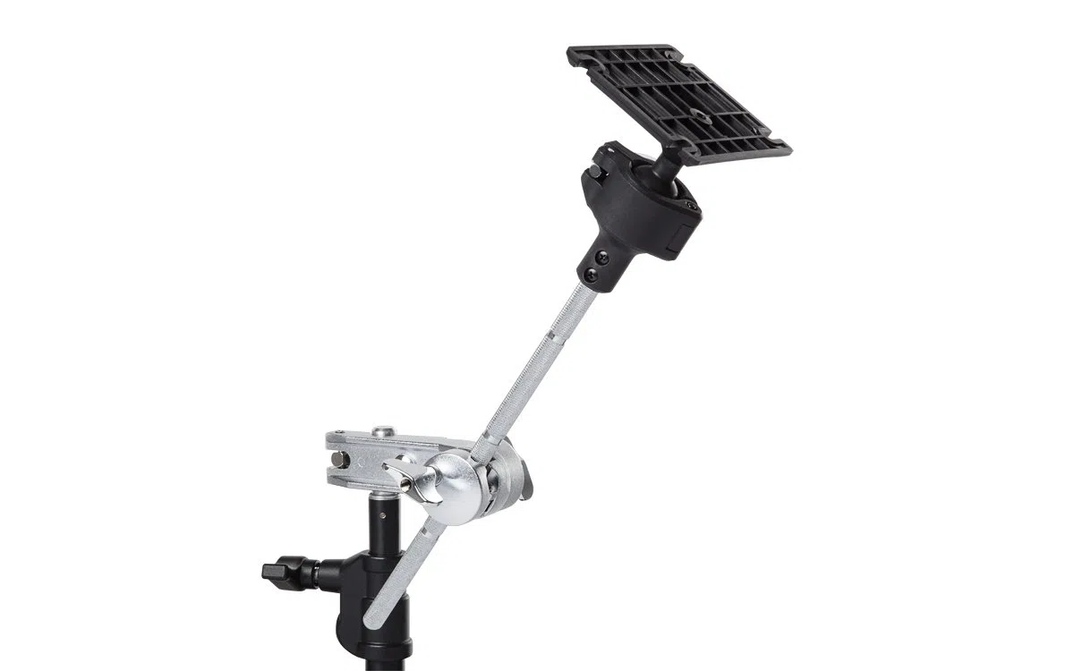 Alesis Multipad Clamp - Sistema de Soporte Universal para Pads de Percusión con Brazo de Jirafa de 38cm y Articulación de Bola para un Posicionamiento Óptimo
