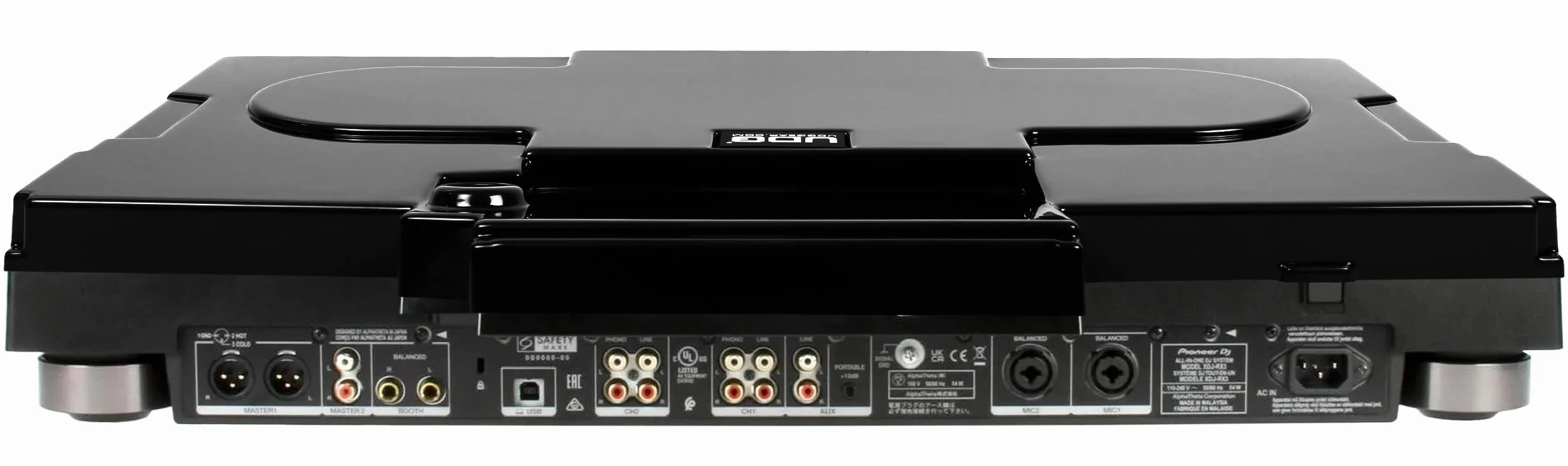 UDG Ultimate Equipment Cover Pioneer XDJ-RX3 Negro, Black, Funda