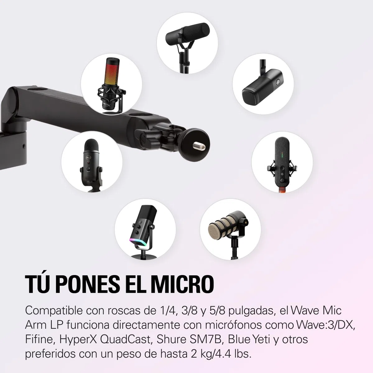 Elgato Wave Mic Arm LP - Low Profile Boom Arm