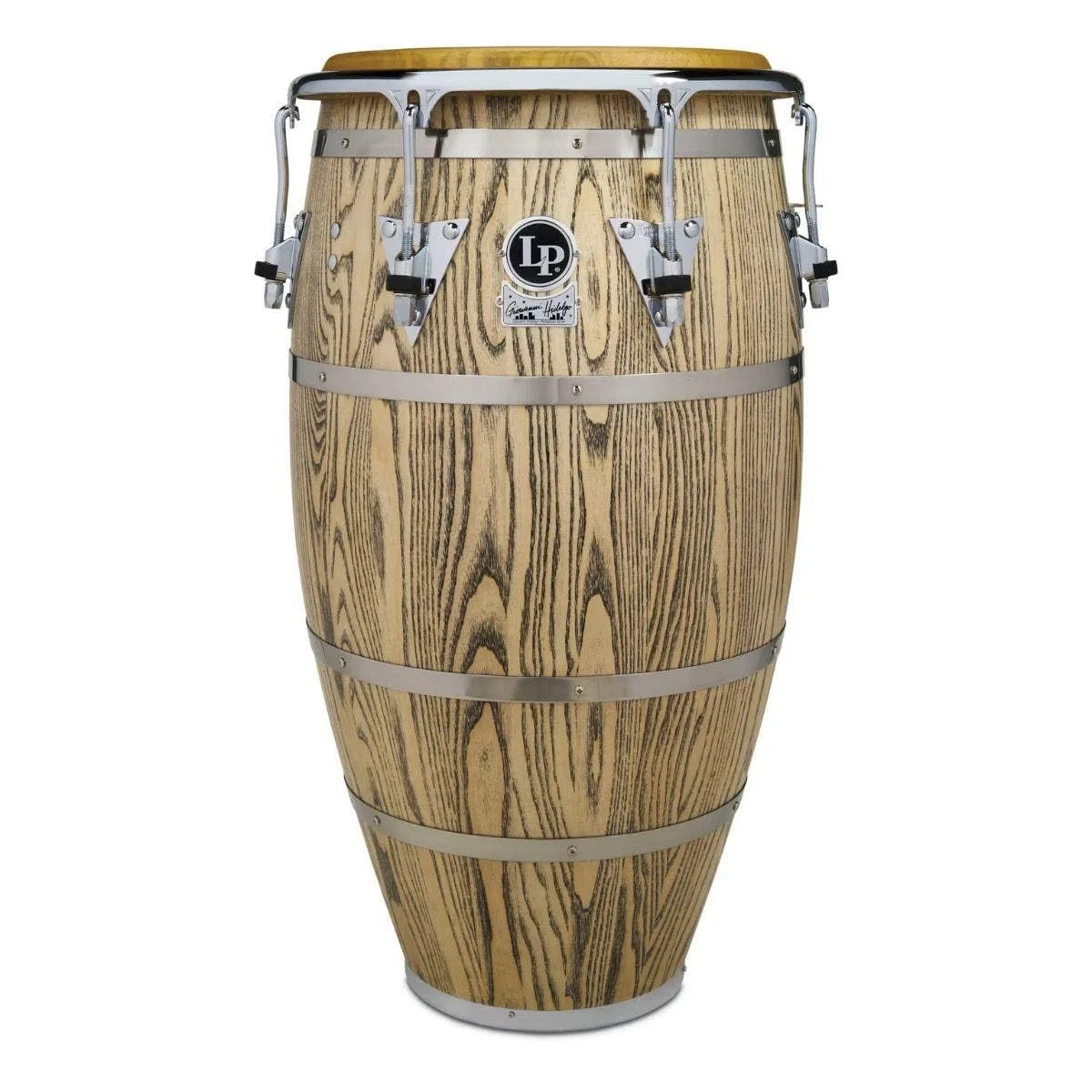 Latin Percussion Conga Giovanni Palladium Supertumba 14" LP863Z, Fresno natural, Hardware cromado