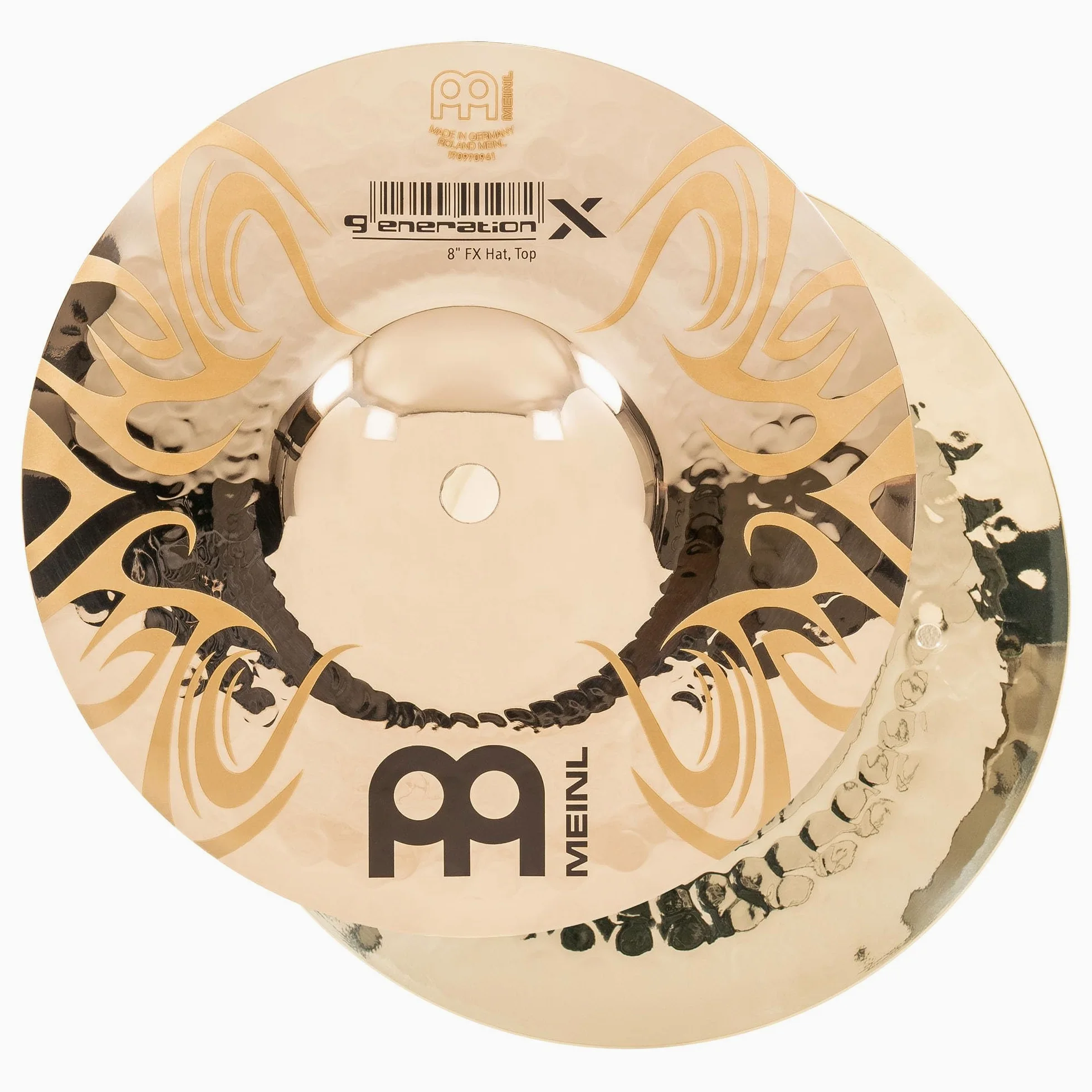 Meinl Percussion generación X 20.32 cm FX sombreros platillos