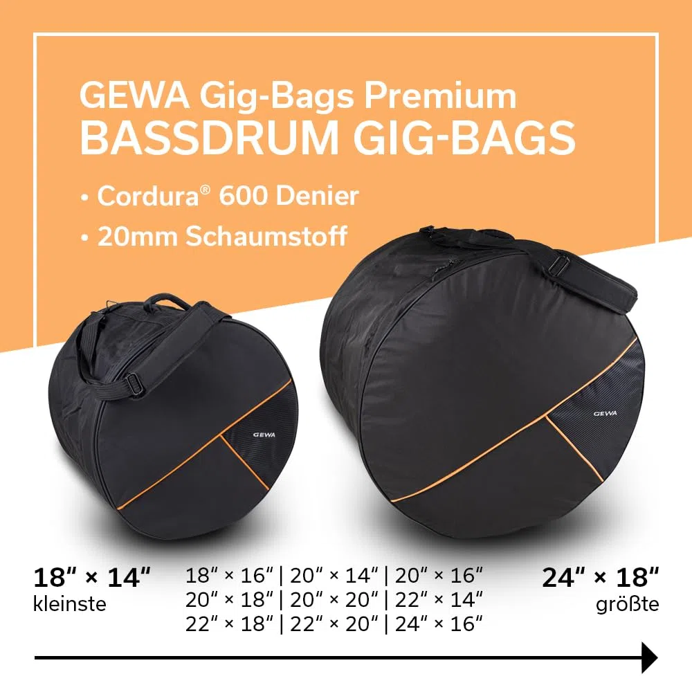 GEWA Gig Bag Bombo Premium 24x16