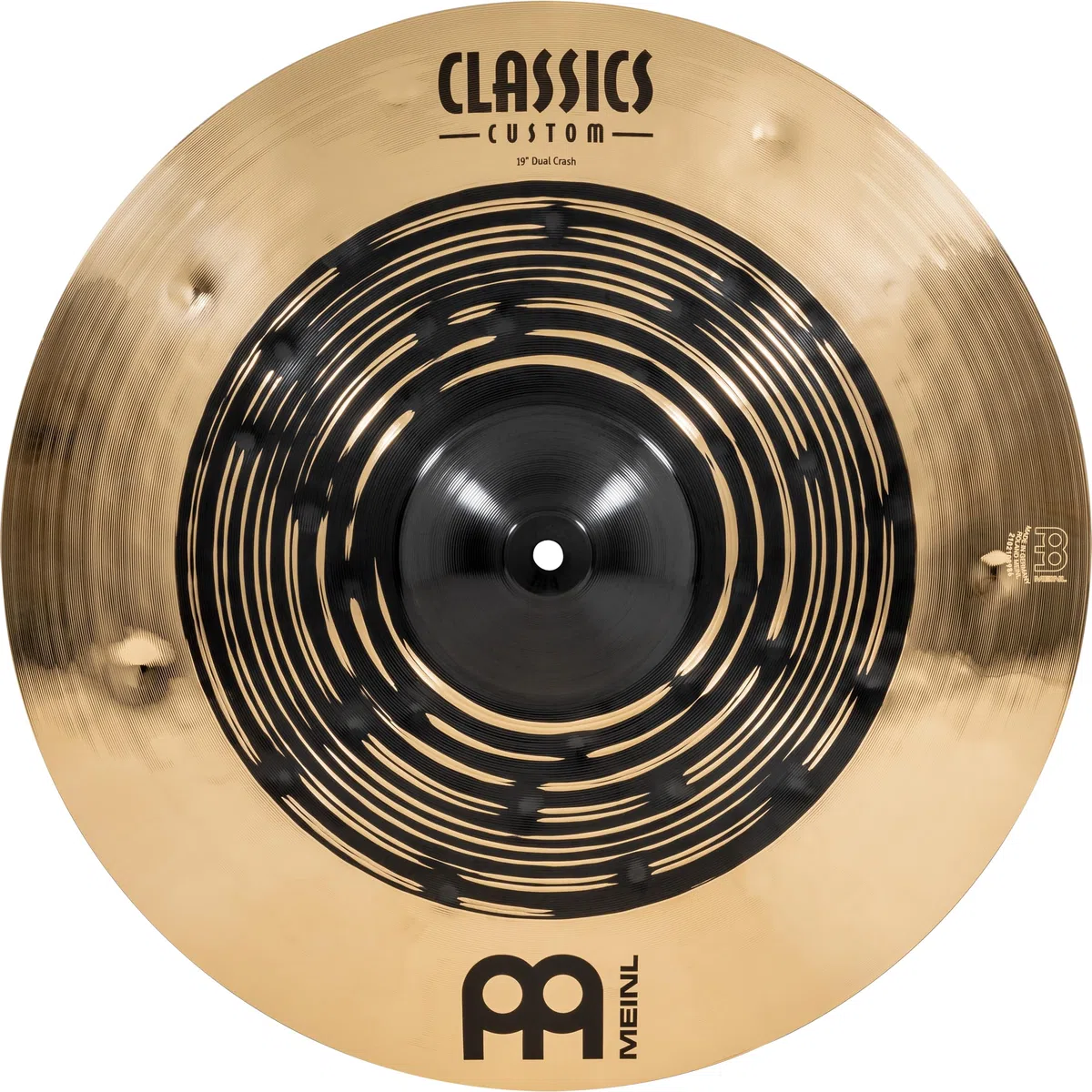 Meinl Classics Custom Dual Platillo Crash - 19" (CC19DUC)