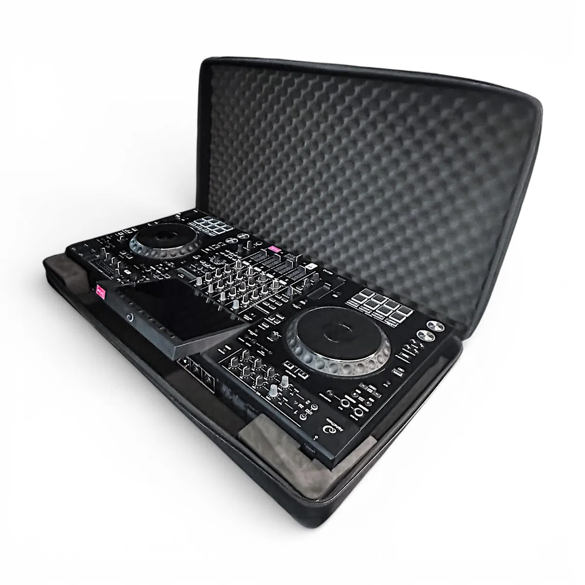 Protekt Bolsa para XDJ-AZ EVA Bag – BAZ DJ Hard Carry Bag para Controlador Alpha Theta Pioneer DJ, Black, 900 x 495 x 140 mm