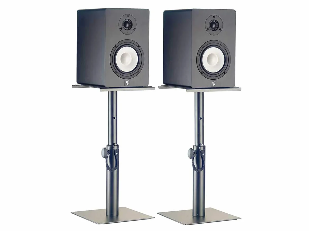 Stagg SMOS-05 SET Table Top Monitor Soportes para altavoces (par)