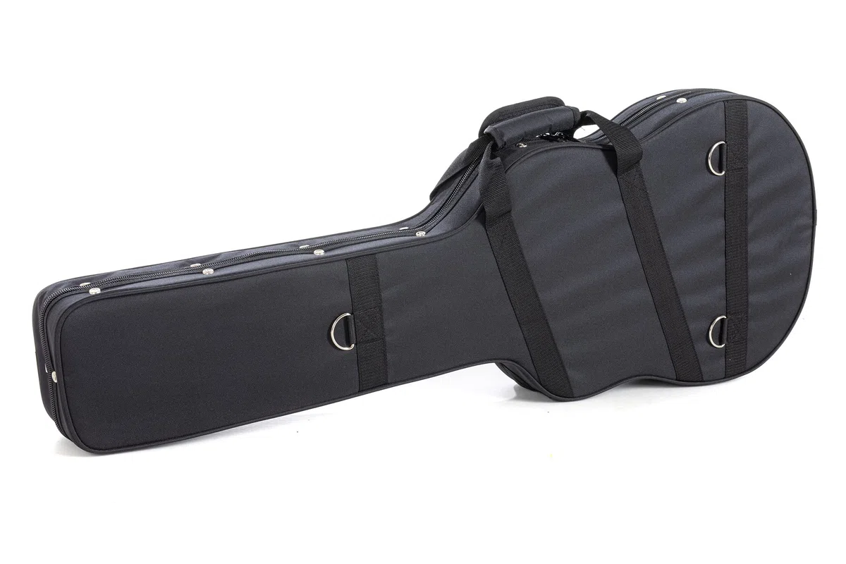 GEWA estuche para guitarra FX Light Weight Softcase para guitarra eléctrica forma S, estuche moldeado negro