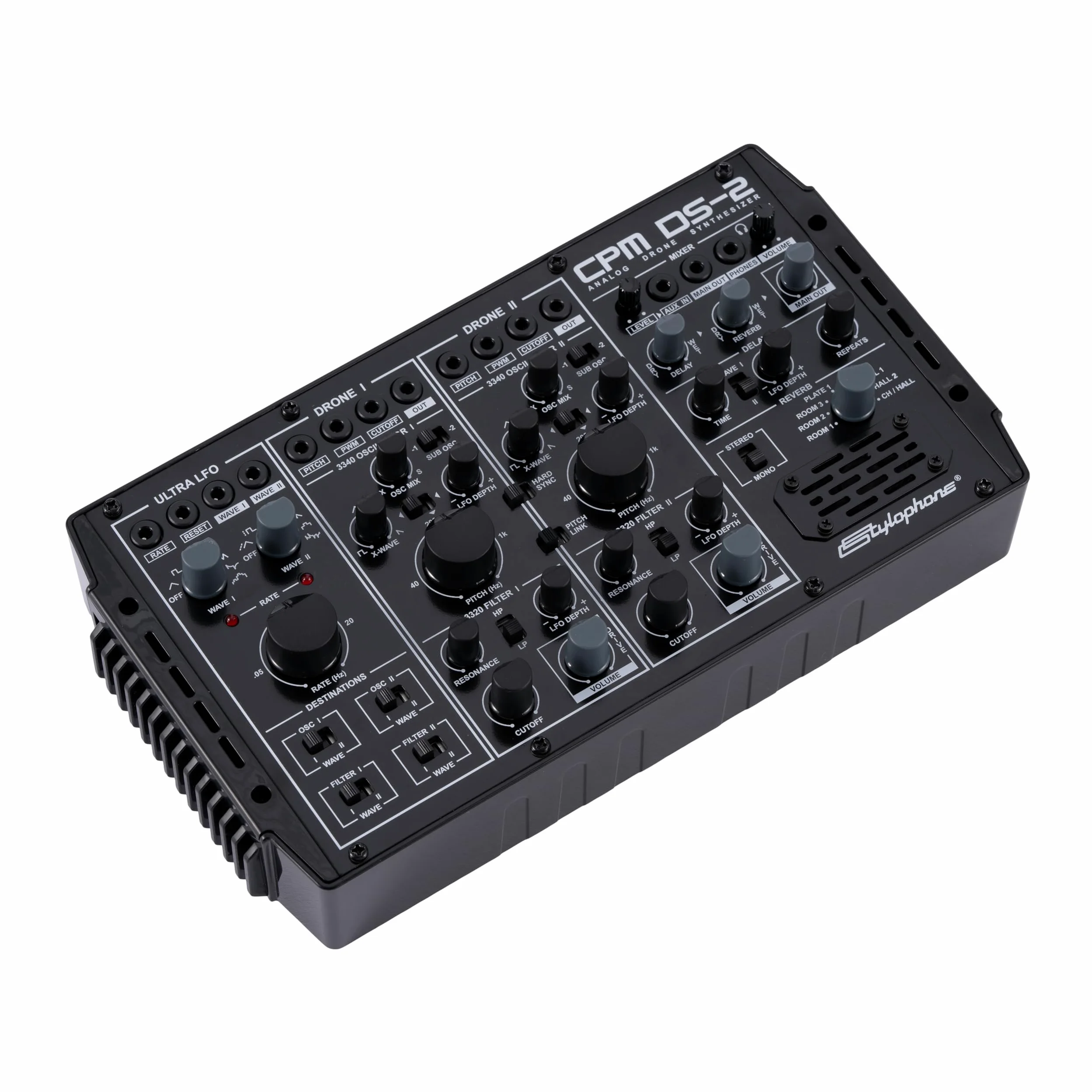 Stylophone CPM DS-2. Sintetizador de dron analógico.