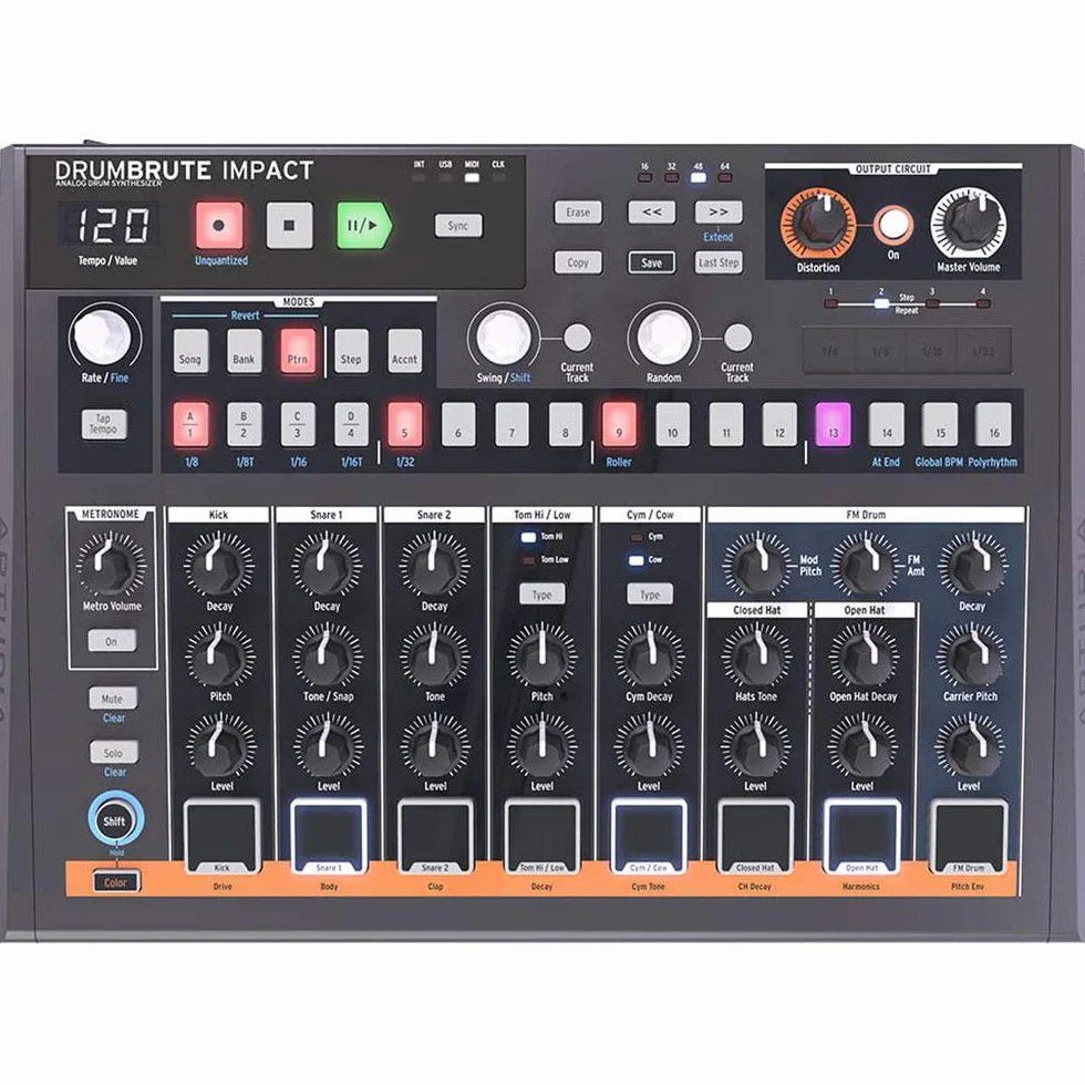 Arturia DrumBrute Impact - Ordenador de batería