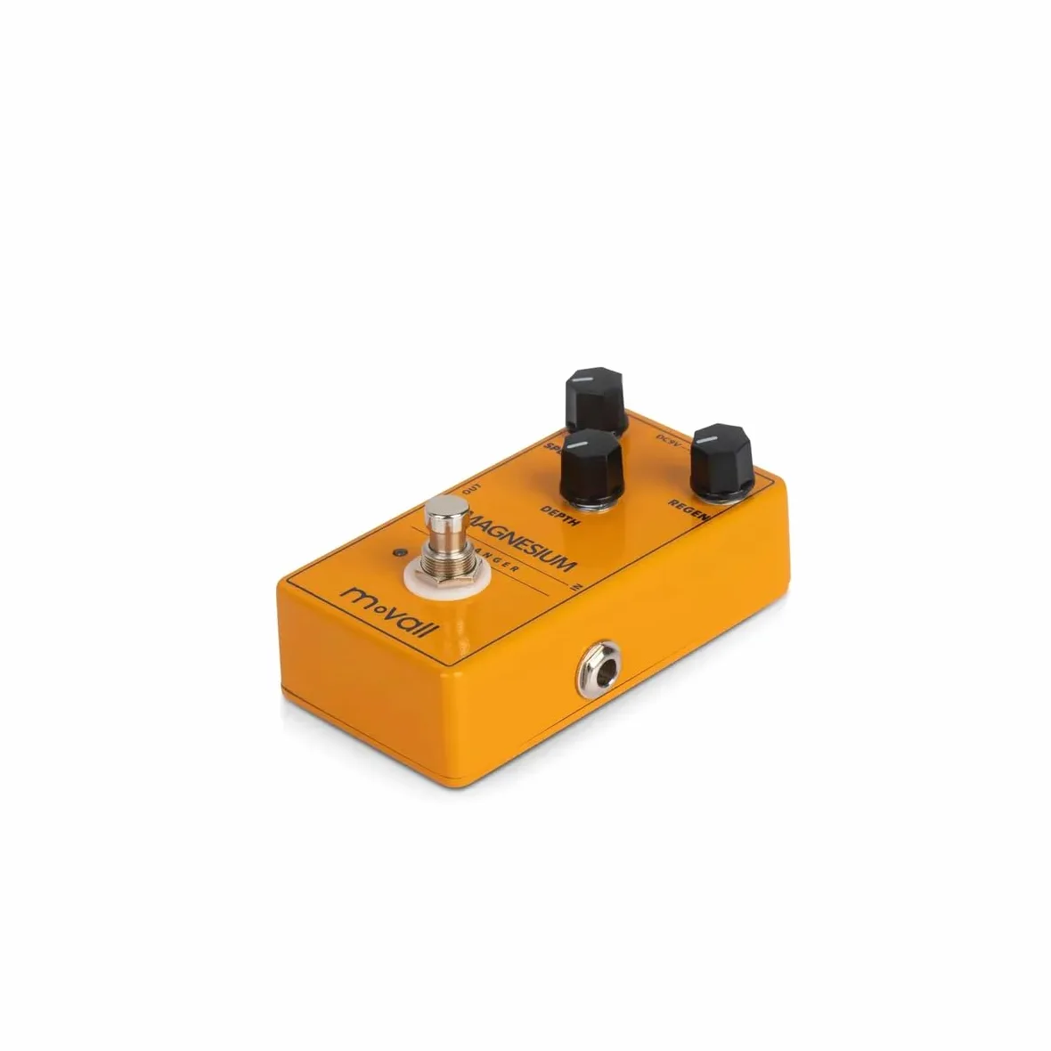 MP-108 Magnesium Flanger Pedal de guitarra - Modulación dinámica, compacto, True Bypass