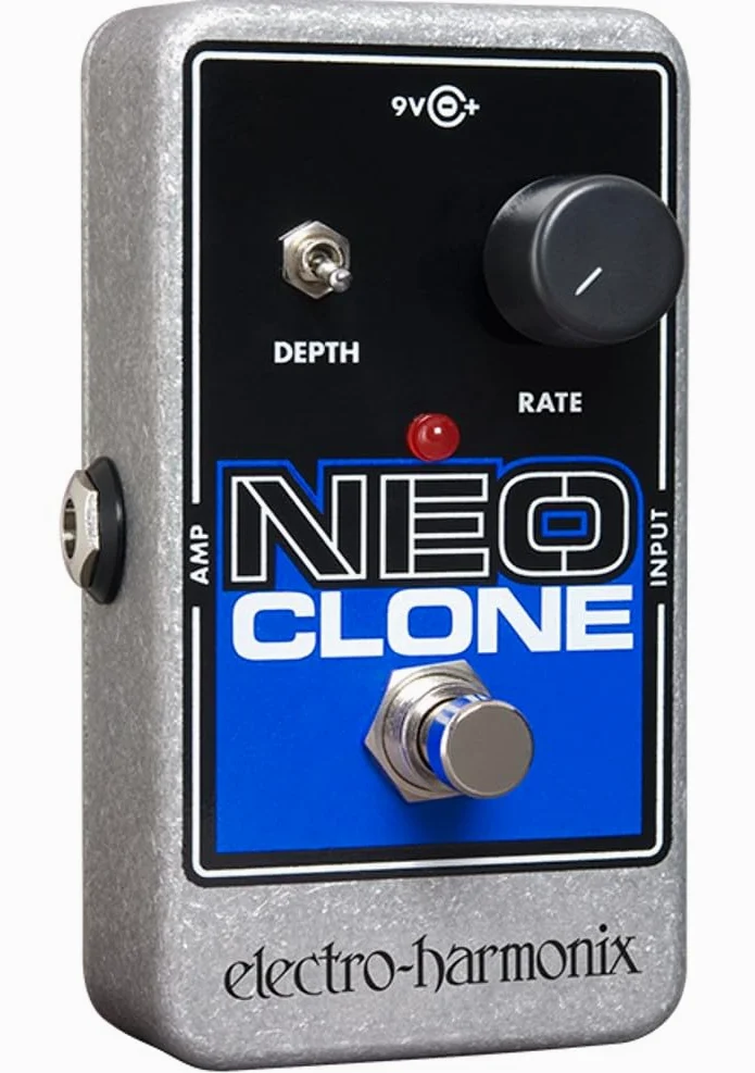 electro-harmonix Neo Clone Neo Clone Pedal - Pedal multiefecto para guitarra, color plateado