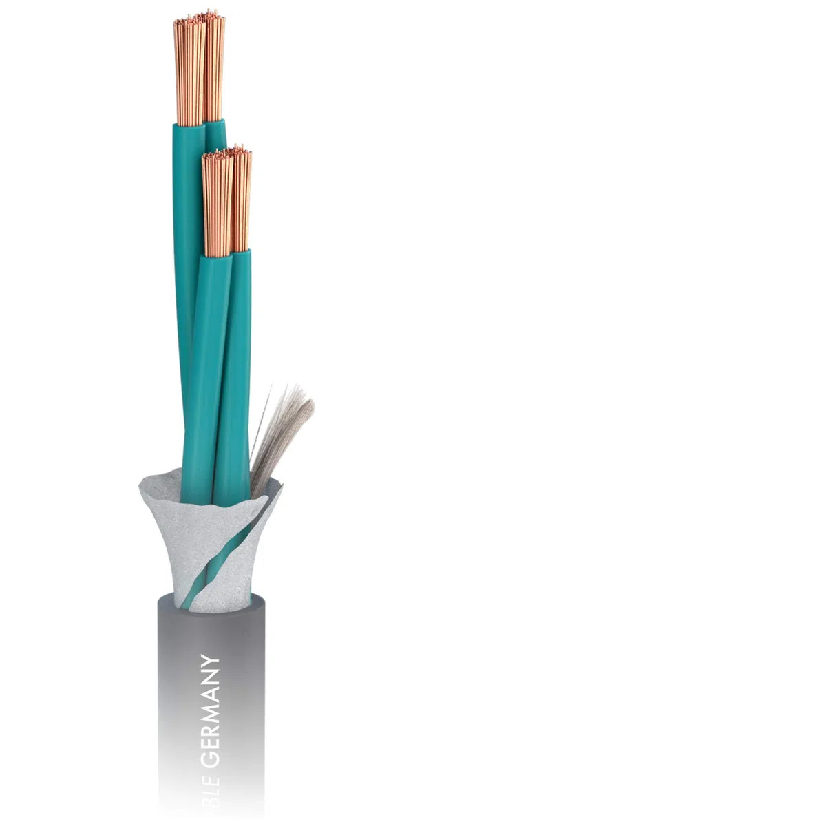 Sommer Cable 490-0051-425 - Cable para altavoces (8 m, 4 x 2,50 mm², SPM425, OFC, 10,20 mm de diámetro)