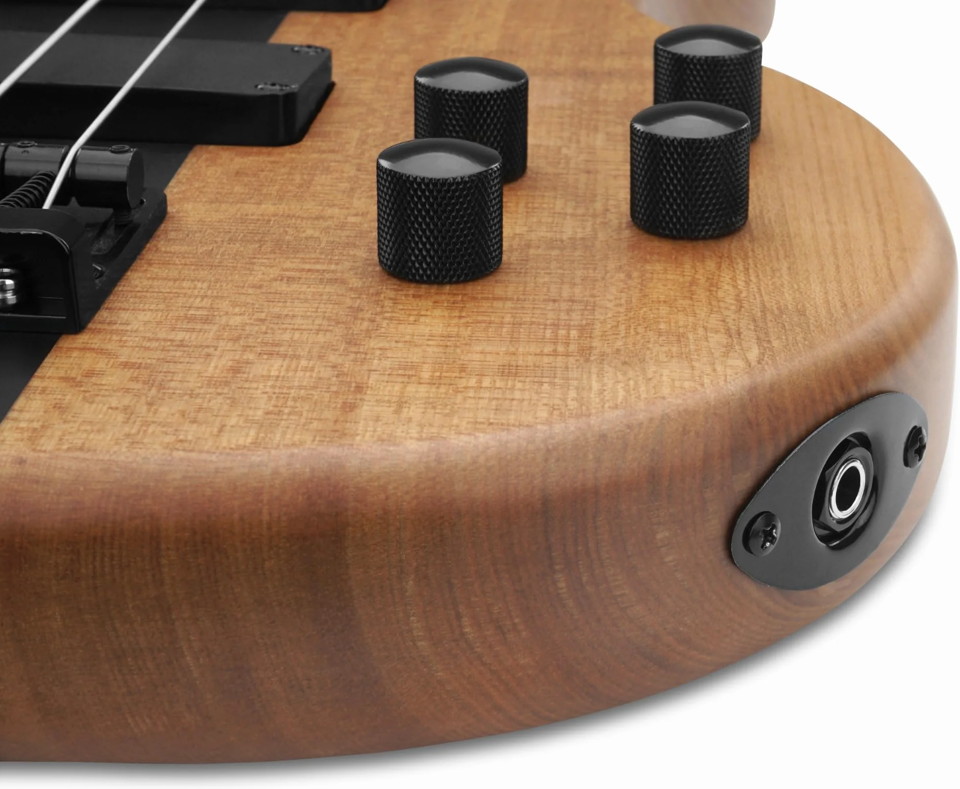 Rocktile Pro LB104-N LowBone Bajo Eléctrico - 4 cuerdas - Cuerpo: tilo - mástil de arce en una pieza - diapasón: palisandro - 2 pastillas humbucker - natural