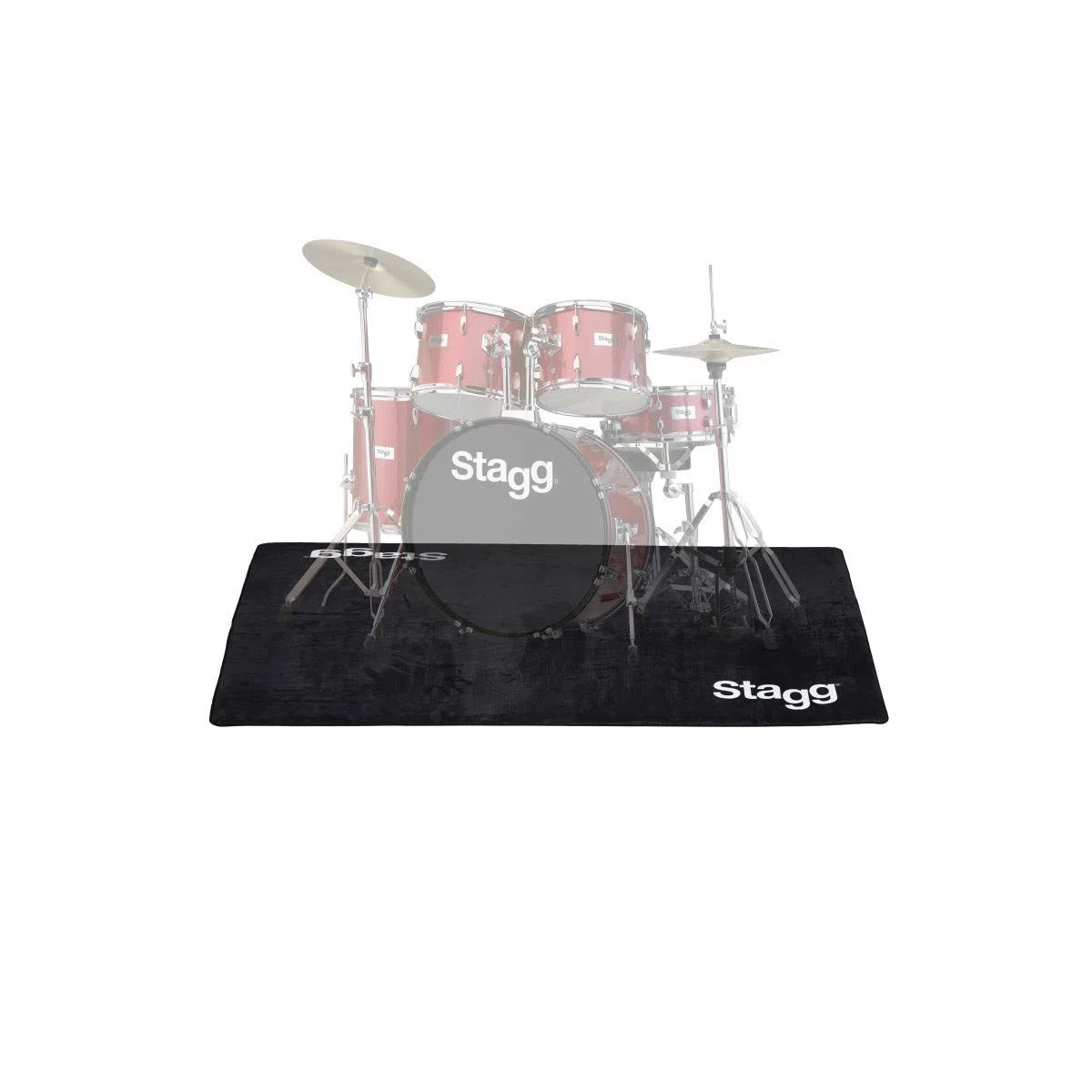 STAGG DRUM CARPET 200x160cm