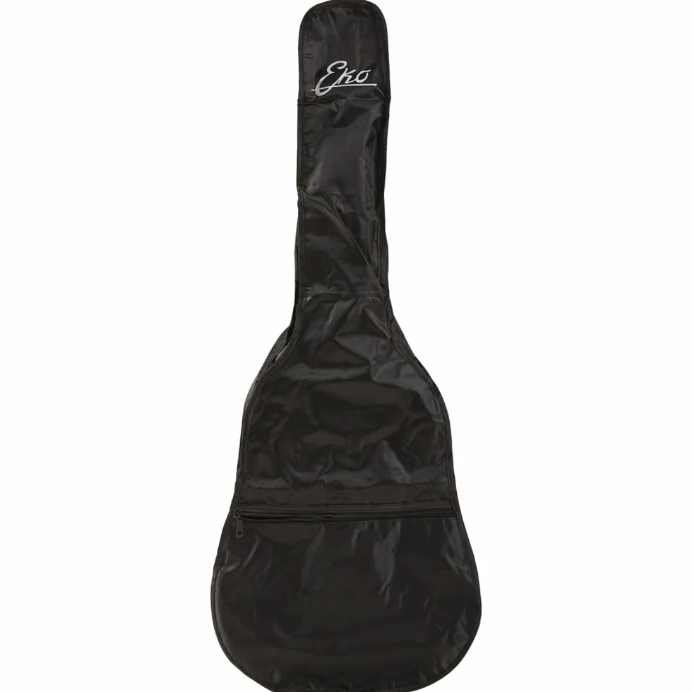 EKO GUITARS – CS-10 SUNBURST, Guitarra Clásica Serie Studio, Escala 4/4, Tapa de Tilo, Aros y Fondo de tilo laminado, Mástil y Diapasón de Abedul, Funda incluida, Color Sunburst
