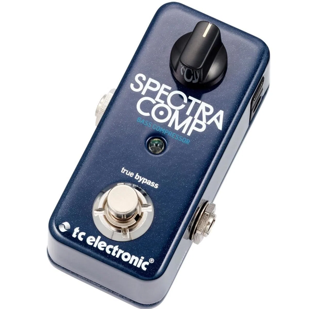 TC Electronic SPECTRACOMP BASS COMPRESSOR Pedal de compresión multibanda ultracompacto para bajo con tecnología TonePrint integrada