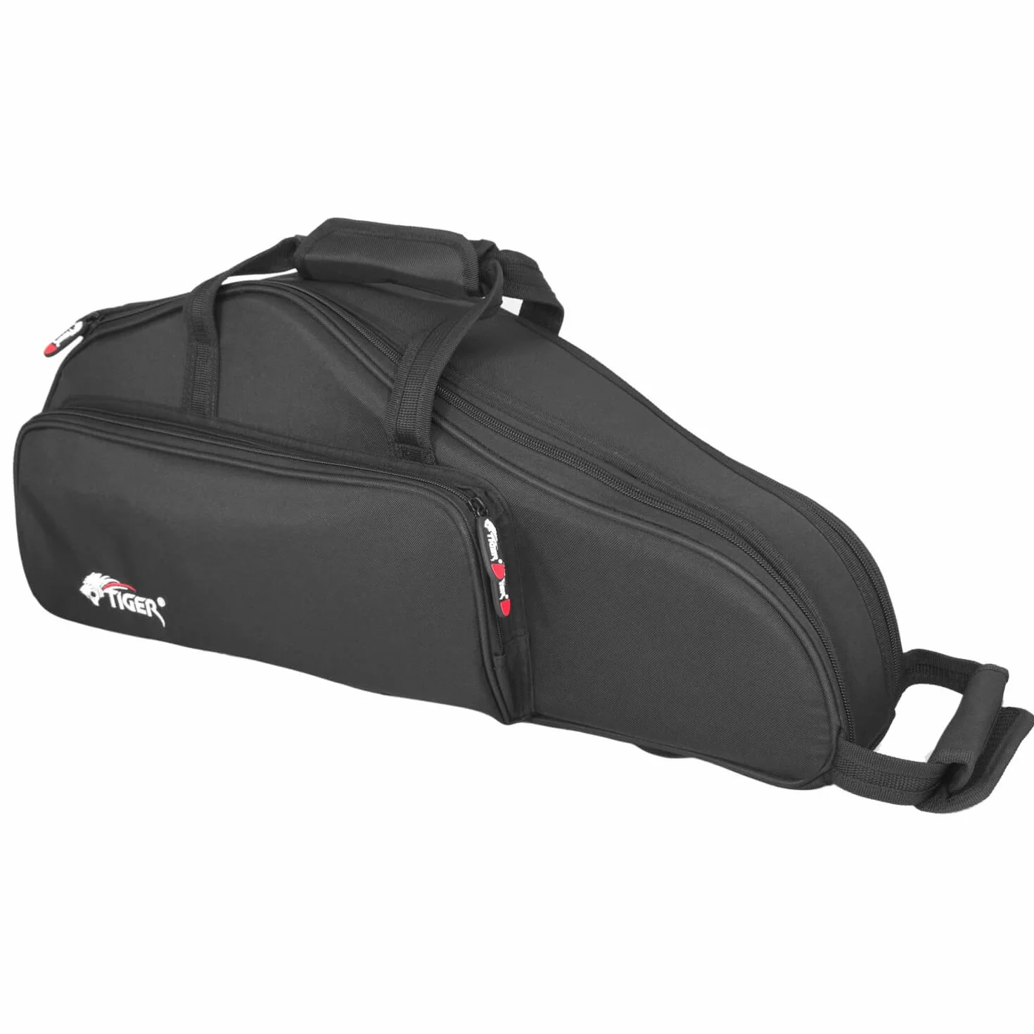 Tiger INC4-BK - Funda para Saxofón Alto, Color Negro | 60 x 8 x 25 cm