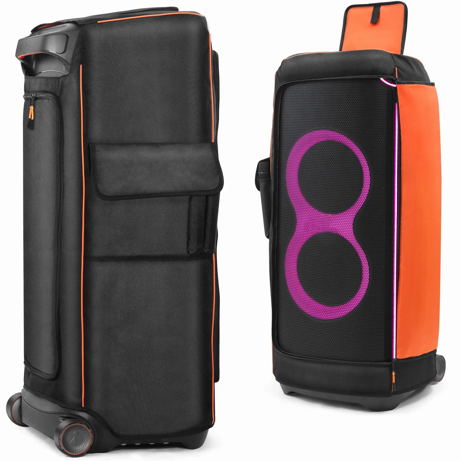 Funda Protectora para Altavoz portátil JBL PartyBox Ultimate, Bolsa de Almacenamiento Multifuncional con Bolsillos