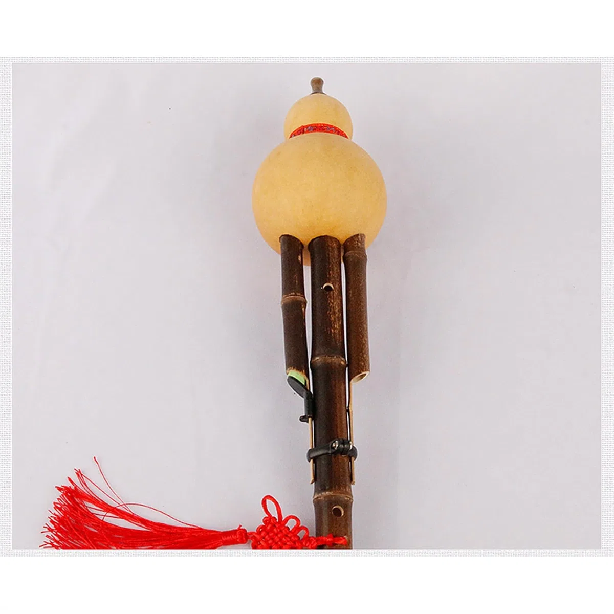 Instrumento De Viento De Madera Profesional Hulusi, Tecla G/F De Bambú Tradicional Chino Con Caja De Almacenamiento Hulusi Profesional (Color : F key)