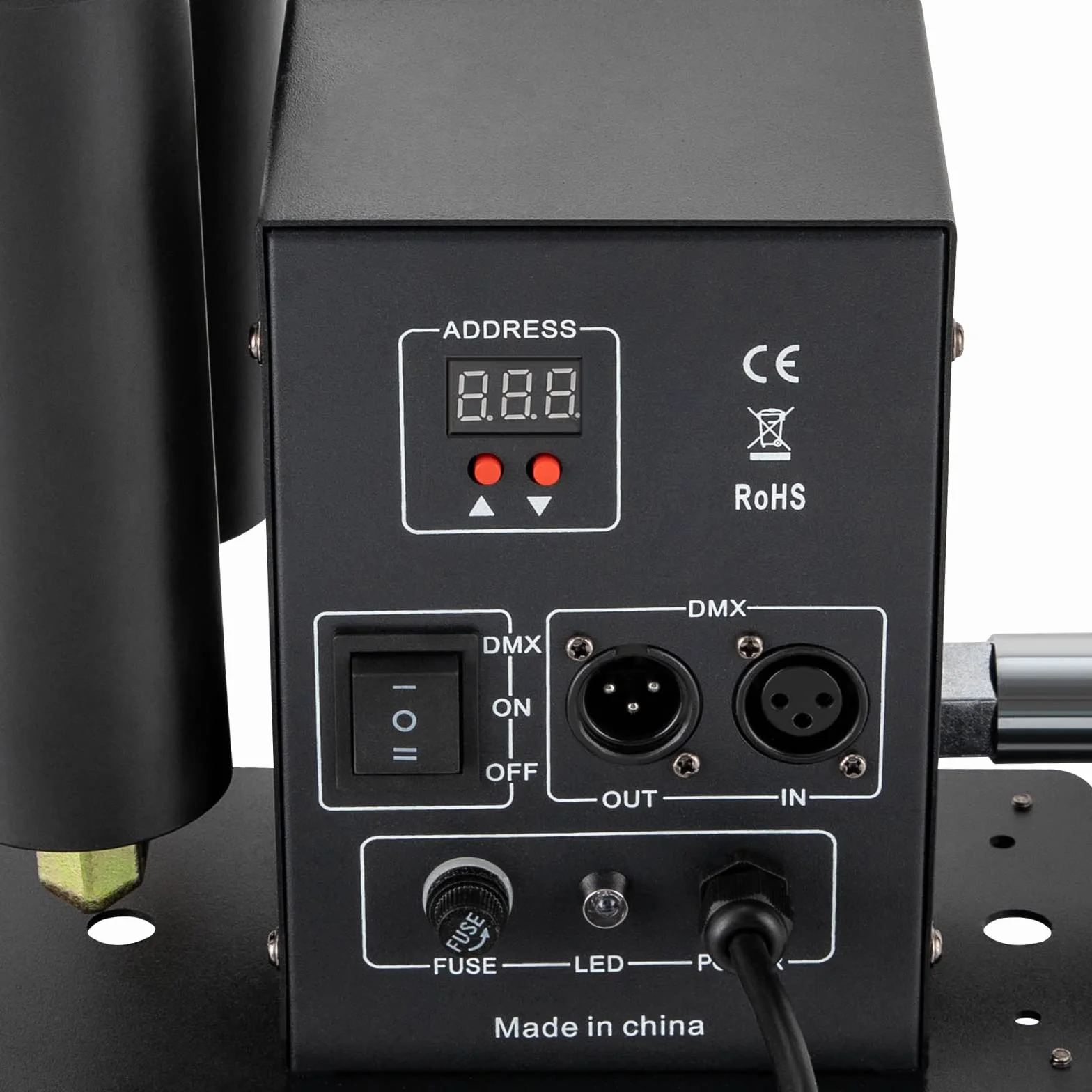 Co2 Jet Machine - Máquina de humo de doble tubo Co2 Cryo Jet + manguera de 5 m, 200 W, DMX, manual, modo de control dual, para bares, banquetes, bodas