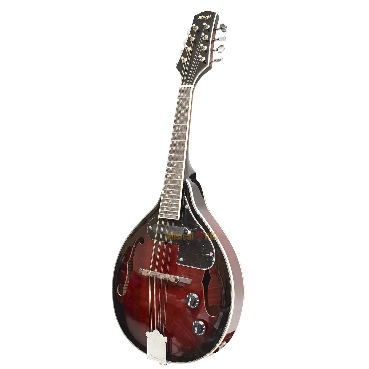 KORN M50 E - Mandolina (8 cuerdas, tipo eléctrico bluegrass)