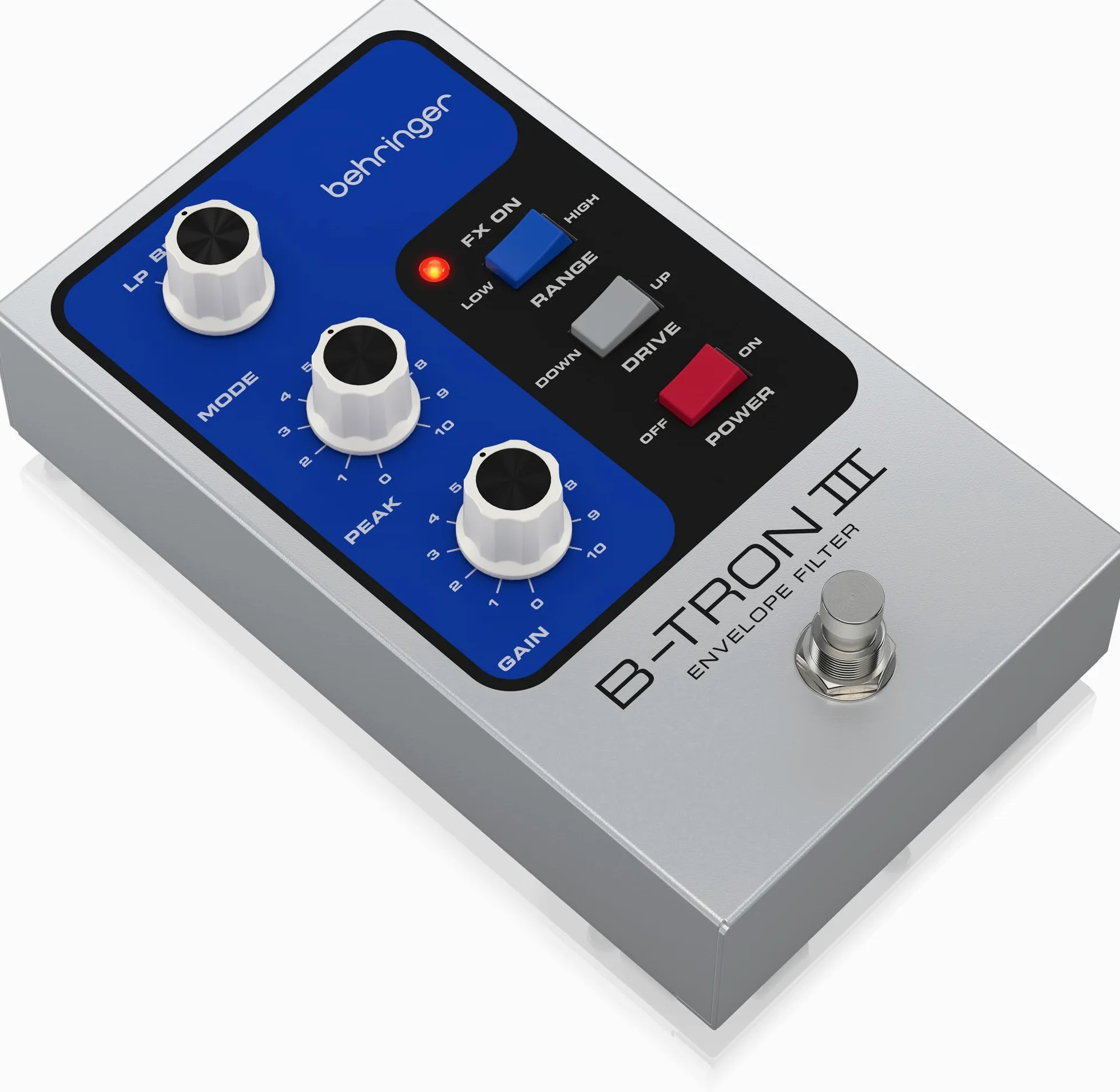 Behringer B-TRON III Pedal Filtro Envolvente Auto-Wah para Guitarra/Bajo, 3 Tipos de Filtro, 2 Modos, True Bypass