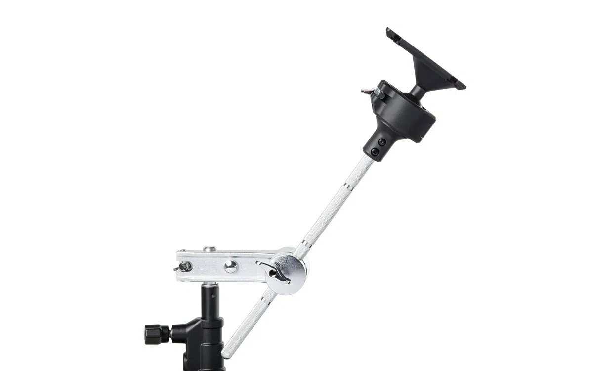 Alesis Multipad Clamp - Sistema de Soporte Universal para Pads de Percusión con Brazo de Jirafa de 38cm y Articulación de Bola para un Posicionamiento Óptimo