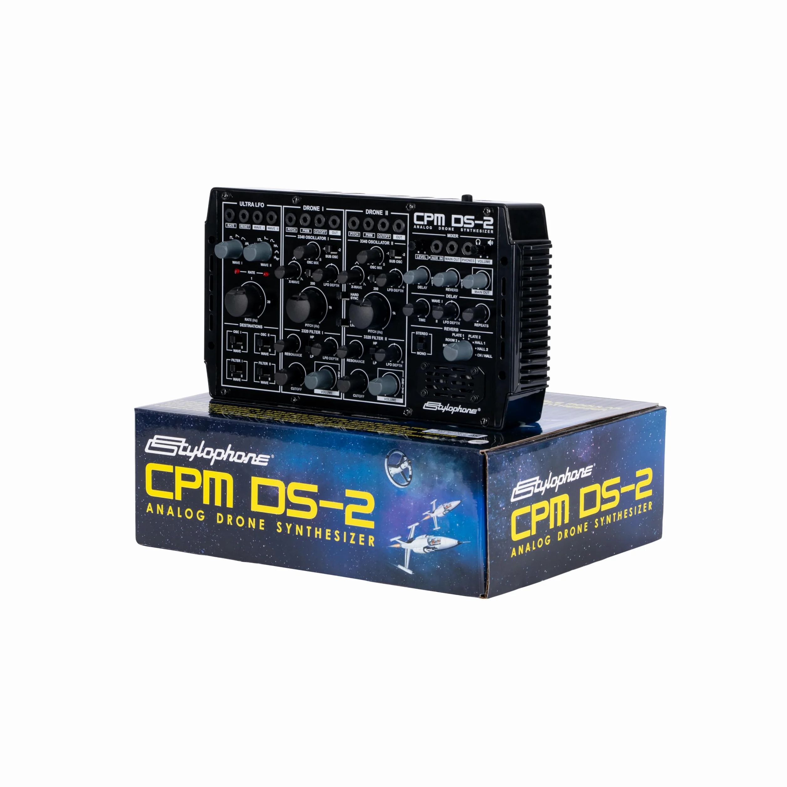 Stylophone CPM DS-2. Sintetizador de dron analógico.