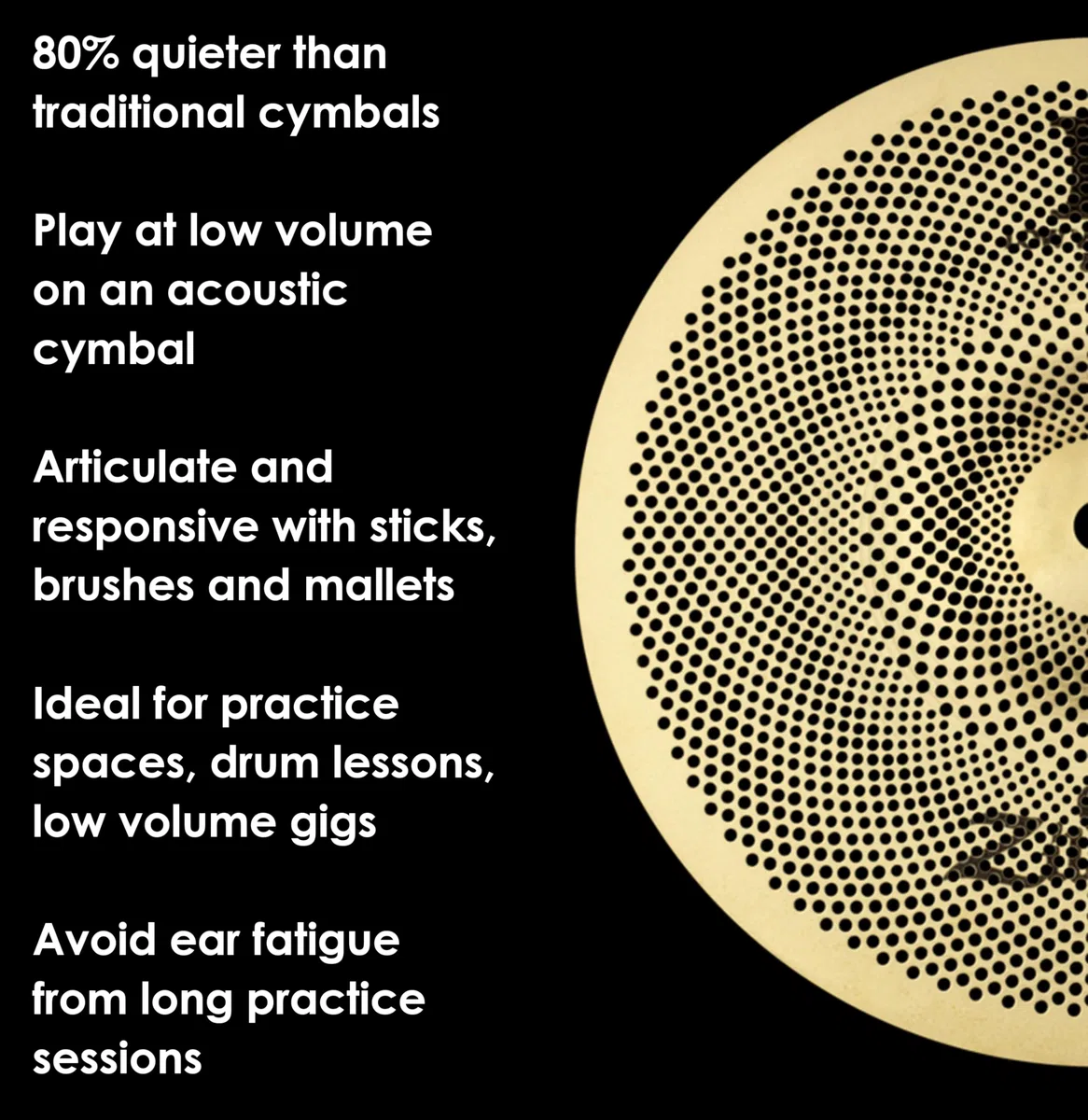 ZILDJIAN LV468 Low Volume L80 Platillo 10" Low Volume splash