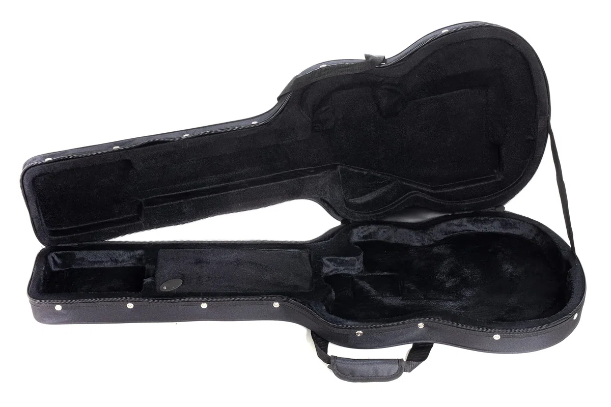 GEWA estuche para guitarra FX Light Weight Softcase para guitarra eléctrica forma S, estuche moldeado negro