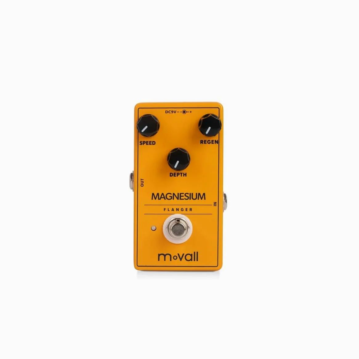 MP-108 Magnesium Flanger Pedal de guitarra - Modulación dinámica, compacto, True Bypass
