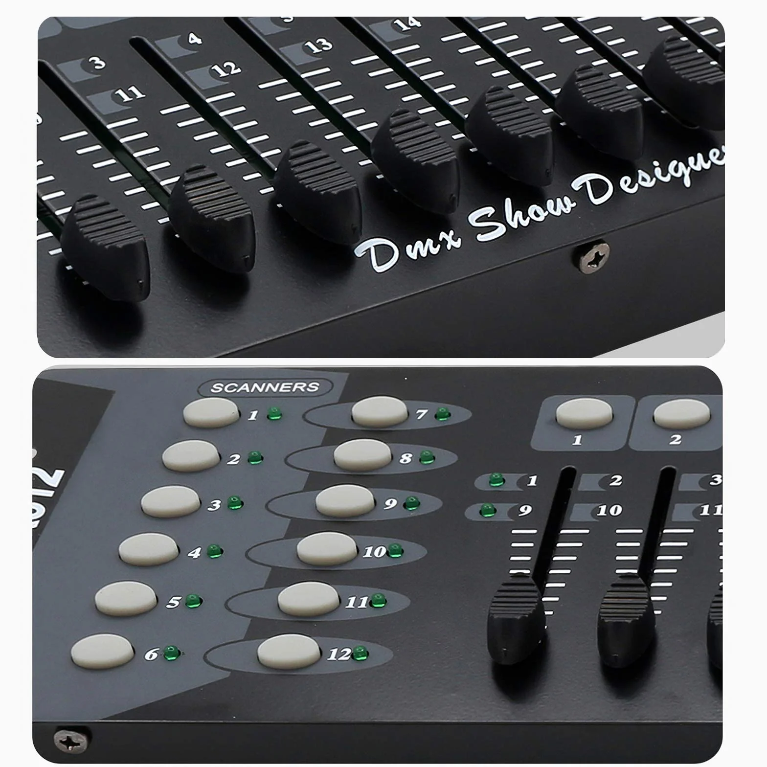 Controlador Dmx 192 Canales Dmx512 Controlador para Iluminación de Escenario, Mezcladores de iluminación Mesa Controladora de Luces Consola Dmx 512, Dmx Console Mesa Luces Dmx Controller Control Board