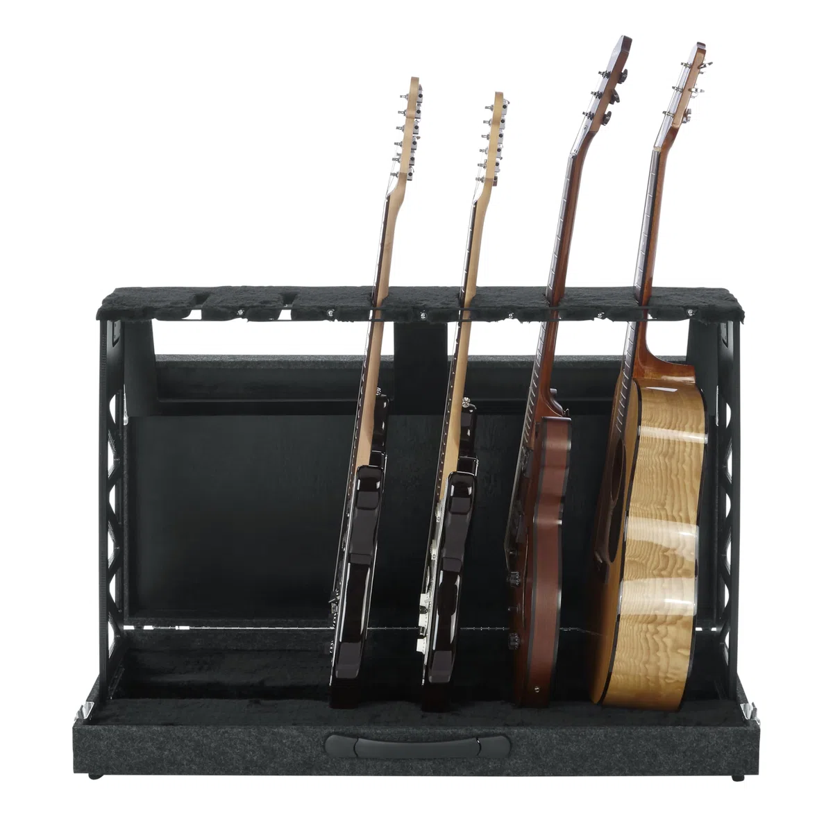 Gator Cases Rack con soporte para guitarra; soporta hasta 6 guitarras acústicas, eléctricas o bajos (GTRSTD6)