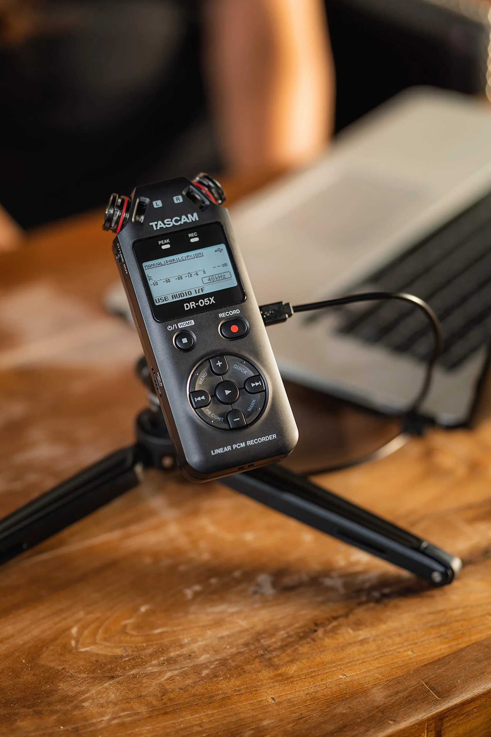 Tascam Grabadora de audio usb2.0 portátil DR-05X
