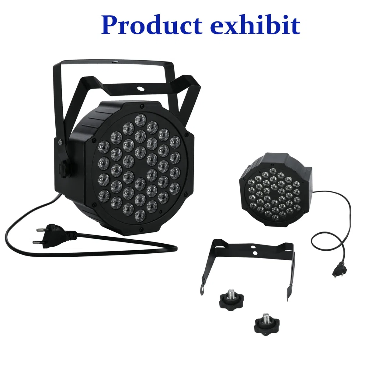 4 Pcs Luces Discoteca - RGB 36 LED Par Luces de Escenario Light Luces de Fiesta Iluminación Escenarios con Activación de Sonido Control Remoto Modo para Disco DJ Fiestas bar Bodas Navidad