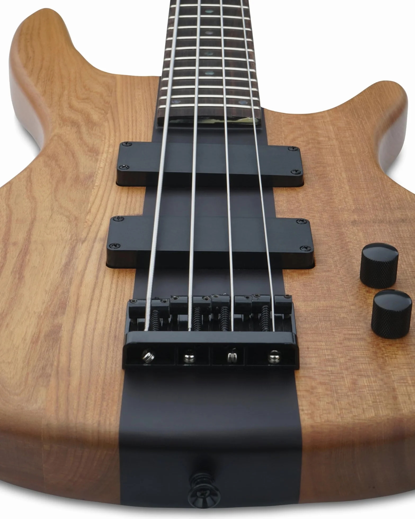Rocktile Pro LB104-N LowBone Bajo Eléctrico - 4 cuerdas - Cuerpo: tilo - mástil de arce en una pieza - diapasón: palisandro - 2 pastillas humbucker - natural