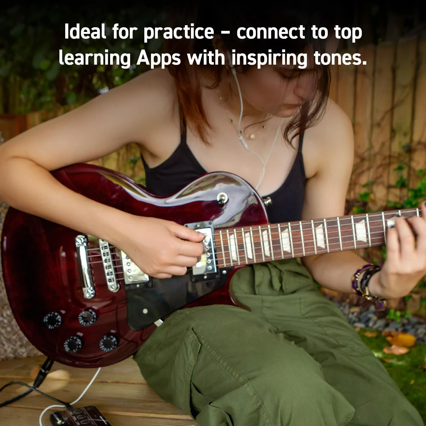 IK Multimedia iRig - Interfaz USB de audio para guitarra, equipo de estudio de grabación de música de 24 bits y 48 kHz, incluye cable USB C para iPad, Mac y PC, accesorios de guitarra, dispositivo de