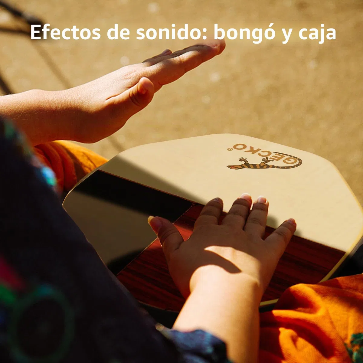 Cajón Instrumento Musical de Percusión Profesional, Caja Flamenca de Madera con Sonido Natural y Equilibrado, Ideal para Principiantes y Músicos Avanzados, Uso en Presentaciones, Grabación y Práctica