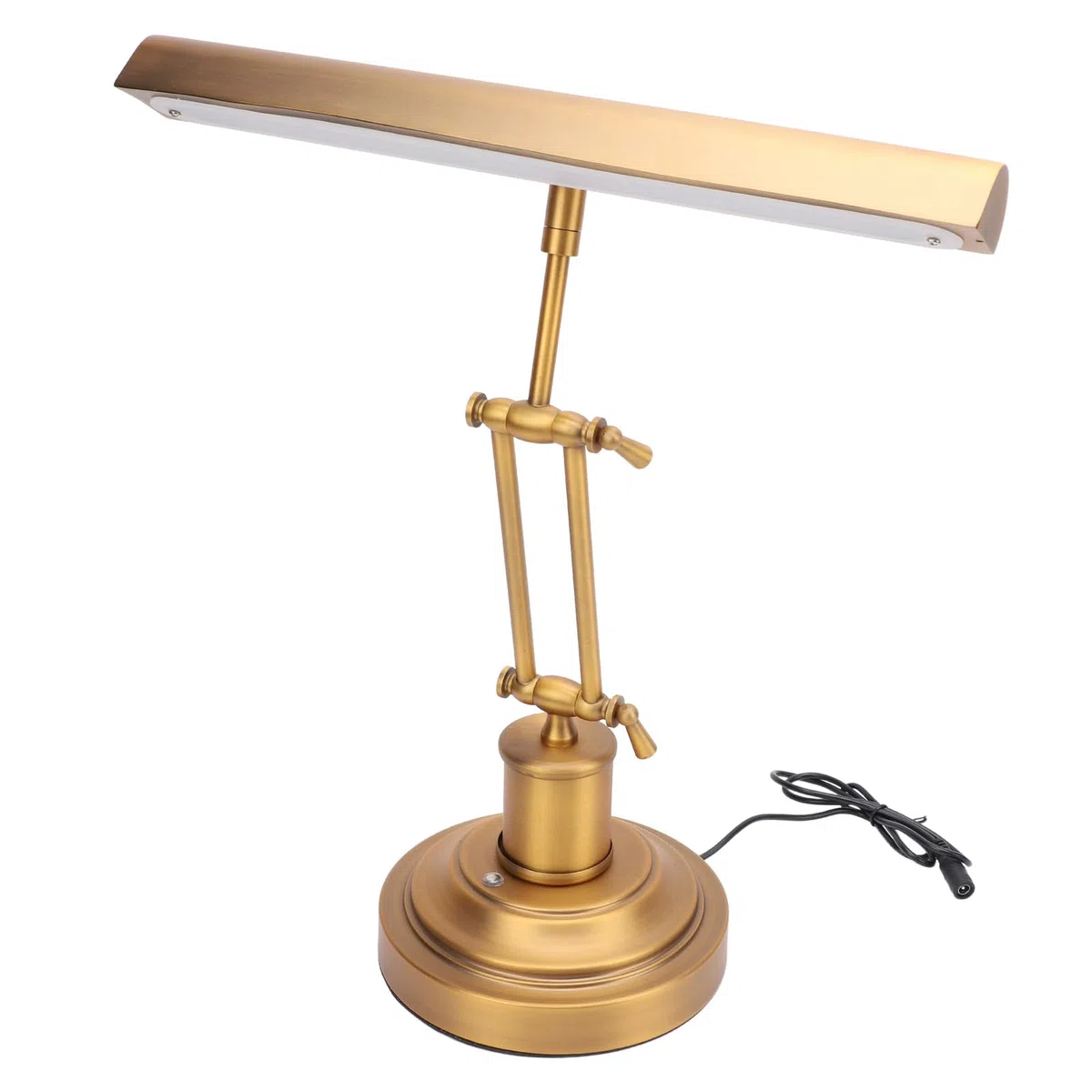 Akozon Lámpara de Piano Control Táctil 3000K a 6000K Ajuste de Brillo Continuo Apto para los Ojos 85 CRI Luz de Atril para Leer Tocar el Piano Luz Nocturna Color del (Enchufe de la UE)