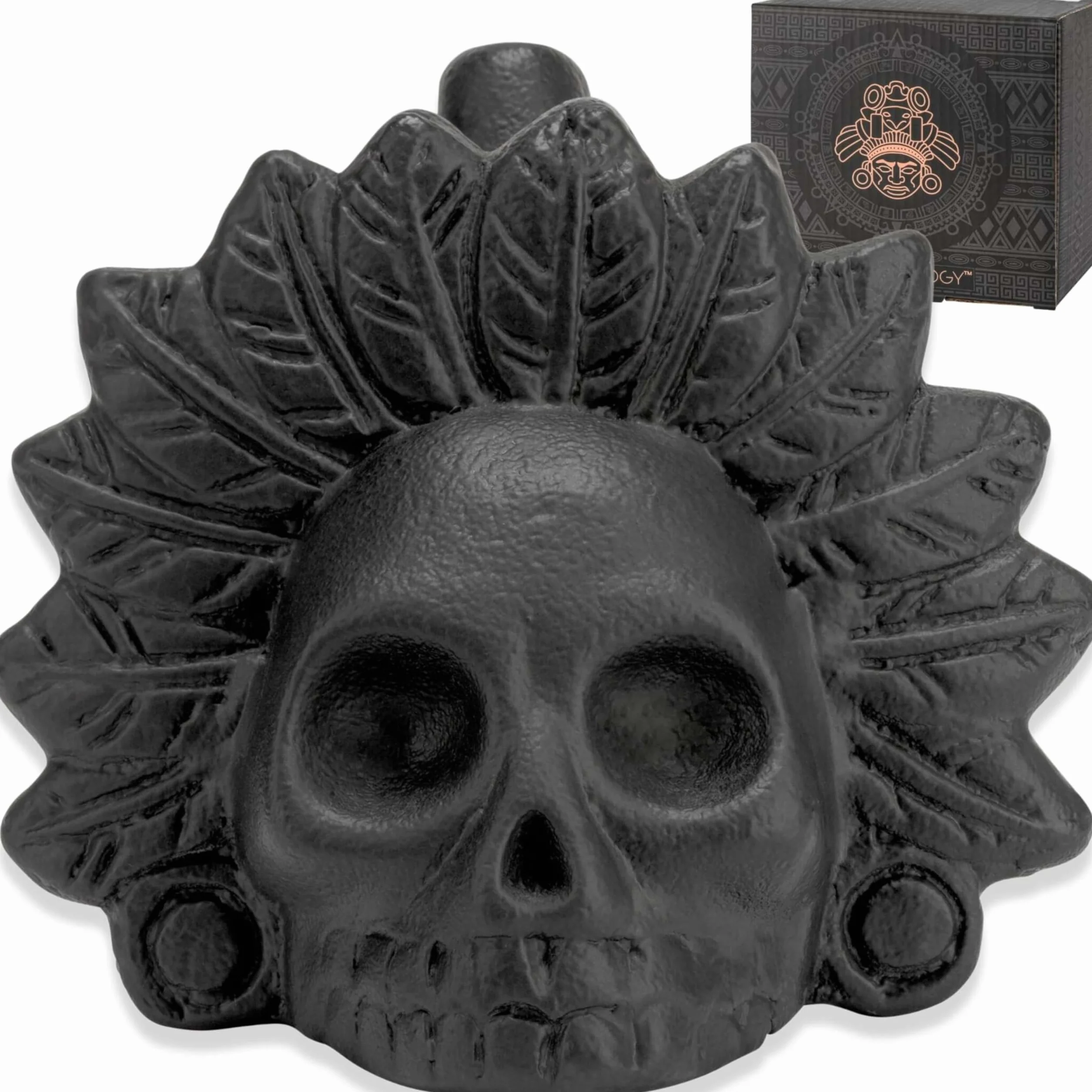 Silbato azteca de la muerte en voz alta: silbato de grito más fuerte a más de 125 decibelios - Gritos de sonido humano auténticos - Silbato de guerra azteca gritando - Regalos para hombres y mujeres