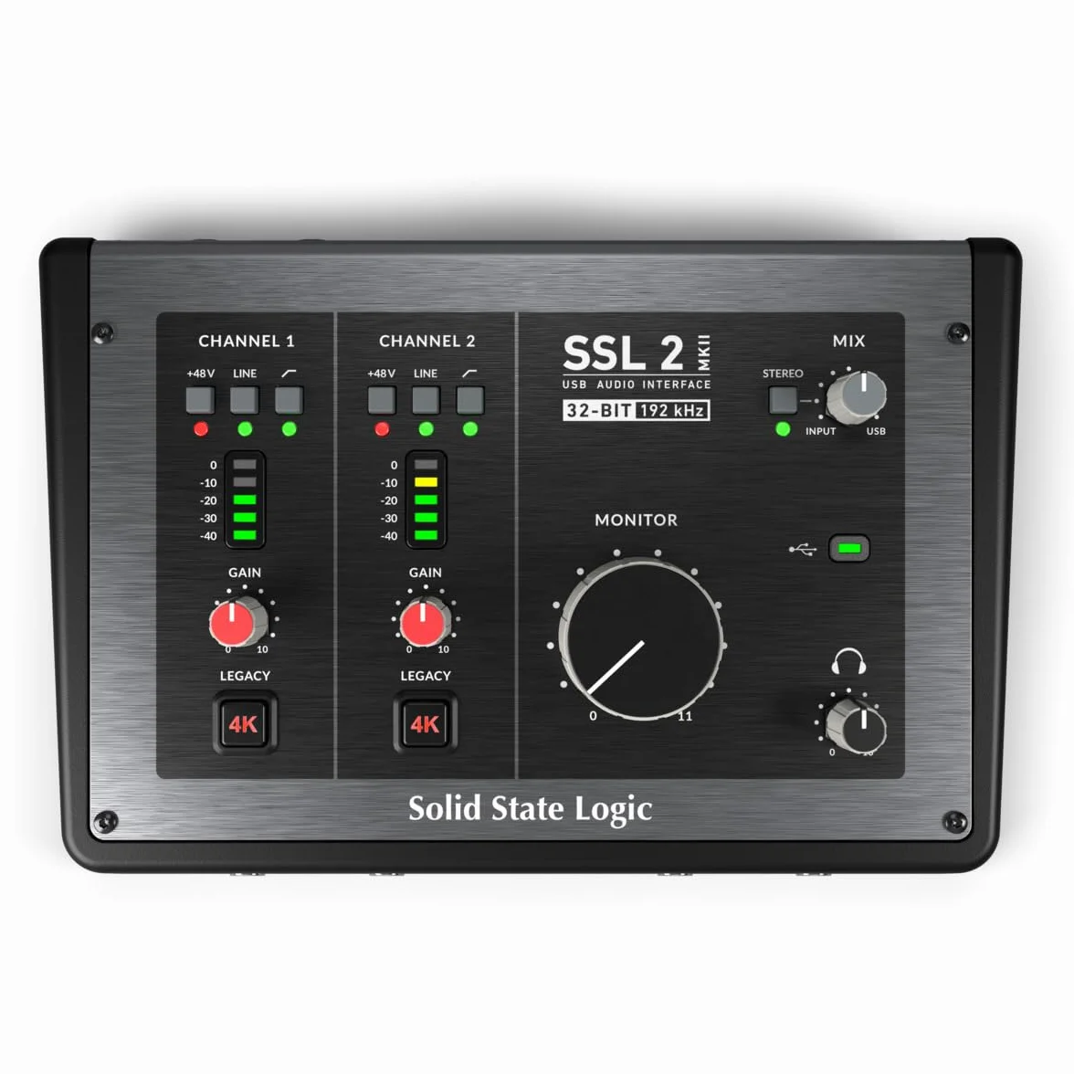 Consola de audio SSL2 MKII, 24 canales, procesador de señal digital