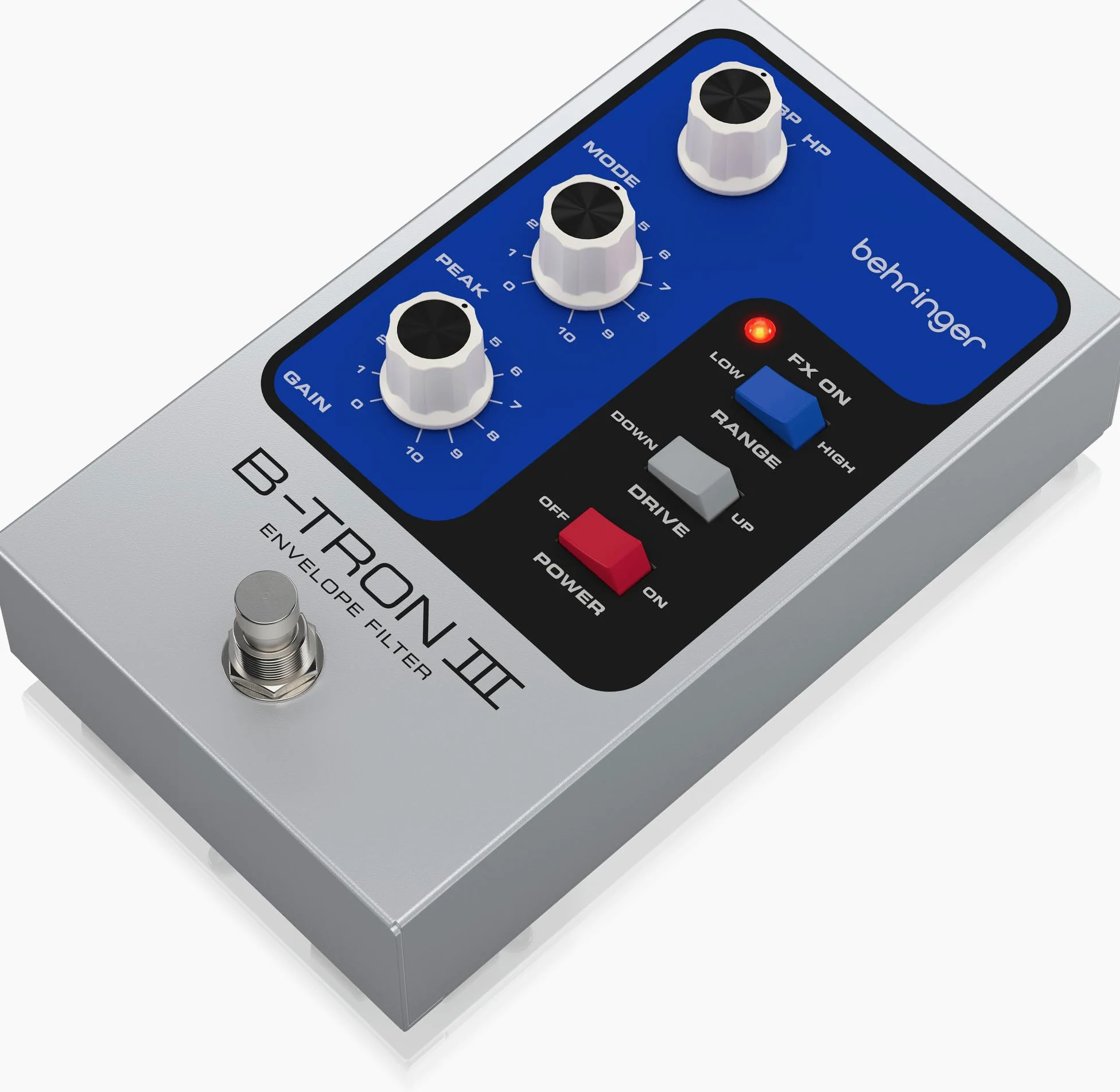Behringer B-TRON III Pedal Filtro Envolvente Auto-Wah para Guitarra/Bajo, 3 Tipos de Filtro, 2 Modos, True Bypass