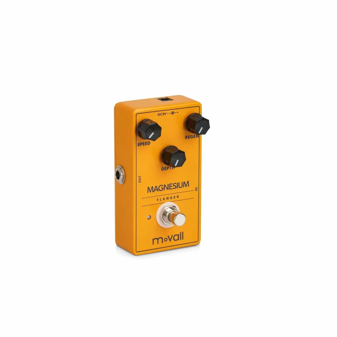 MP-108 Magnesium Flanger Pedal de guitarra - Modulación dinámica, compacto, True Bypass