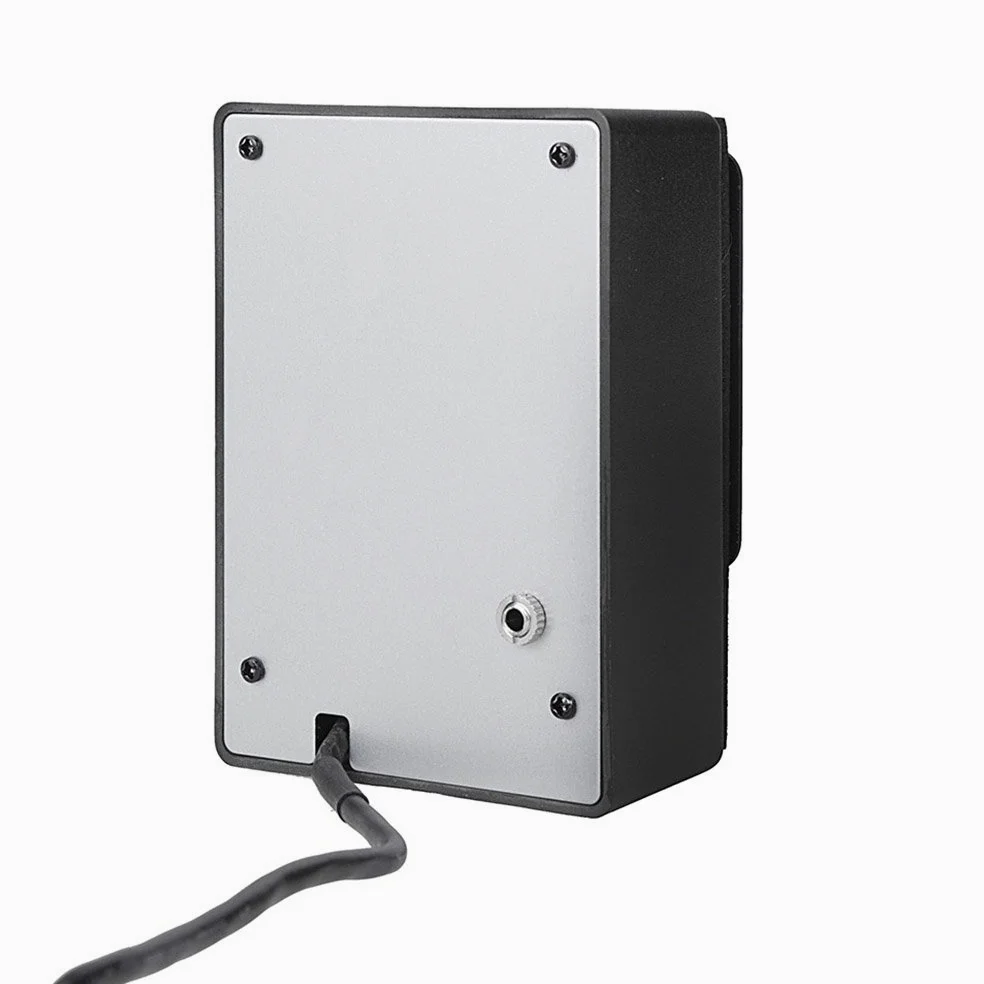 Cherub G-Tone GT-6 - Preamplificador de guitarra acústica, ecualizador piezoeléctrico, ecualizador de 3 bandas, sintonizador LCD con reverb/delay/coro/efectos amplios