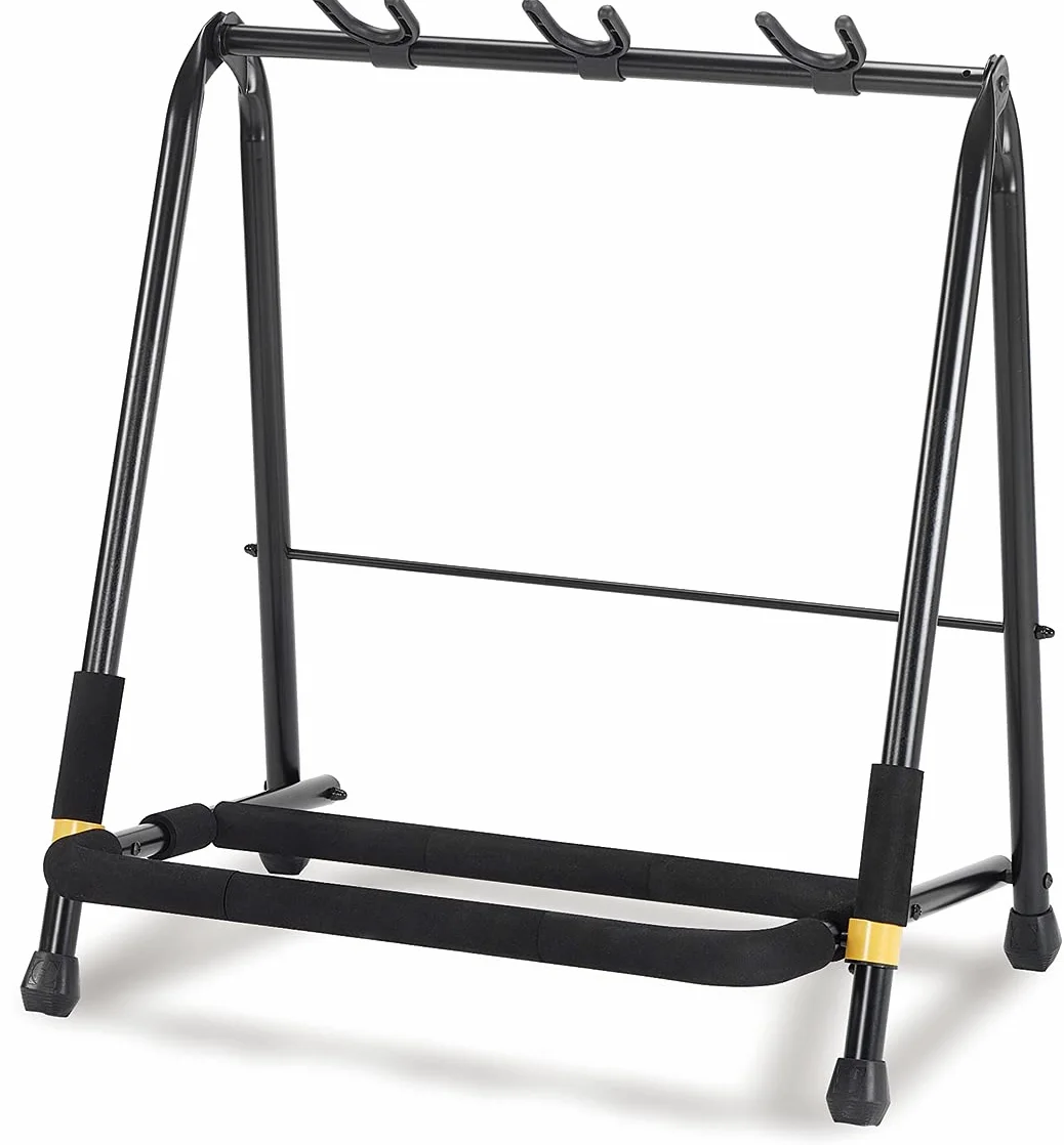 Hercules GS523B Soporte para 3 guitarras