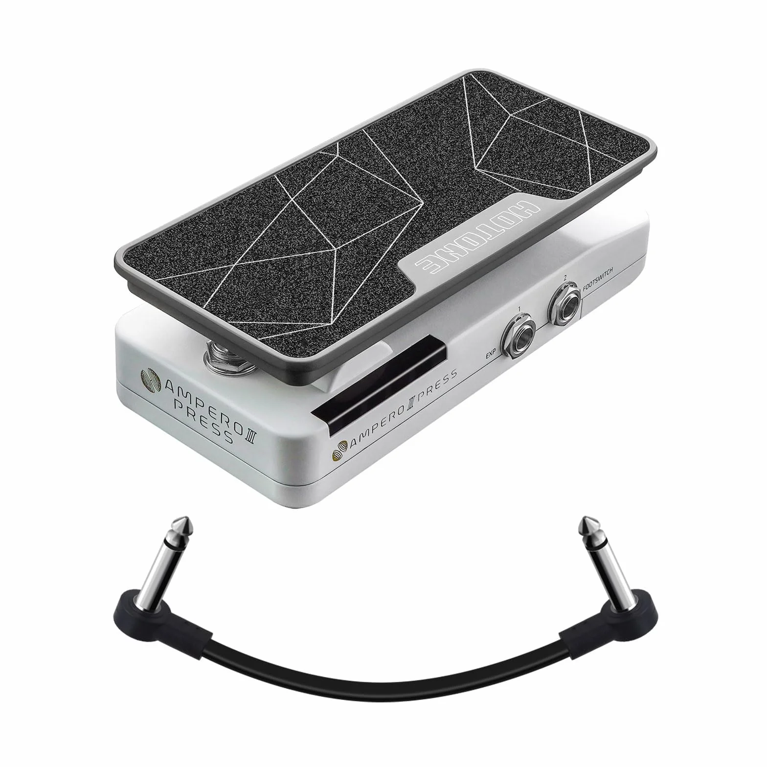 HOTONE Pedal de efectos pasivos de volumen y expresión 2 en 1 para guitarra EXP Ampero II Press