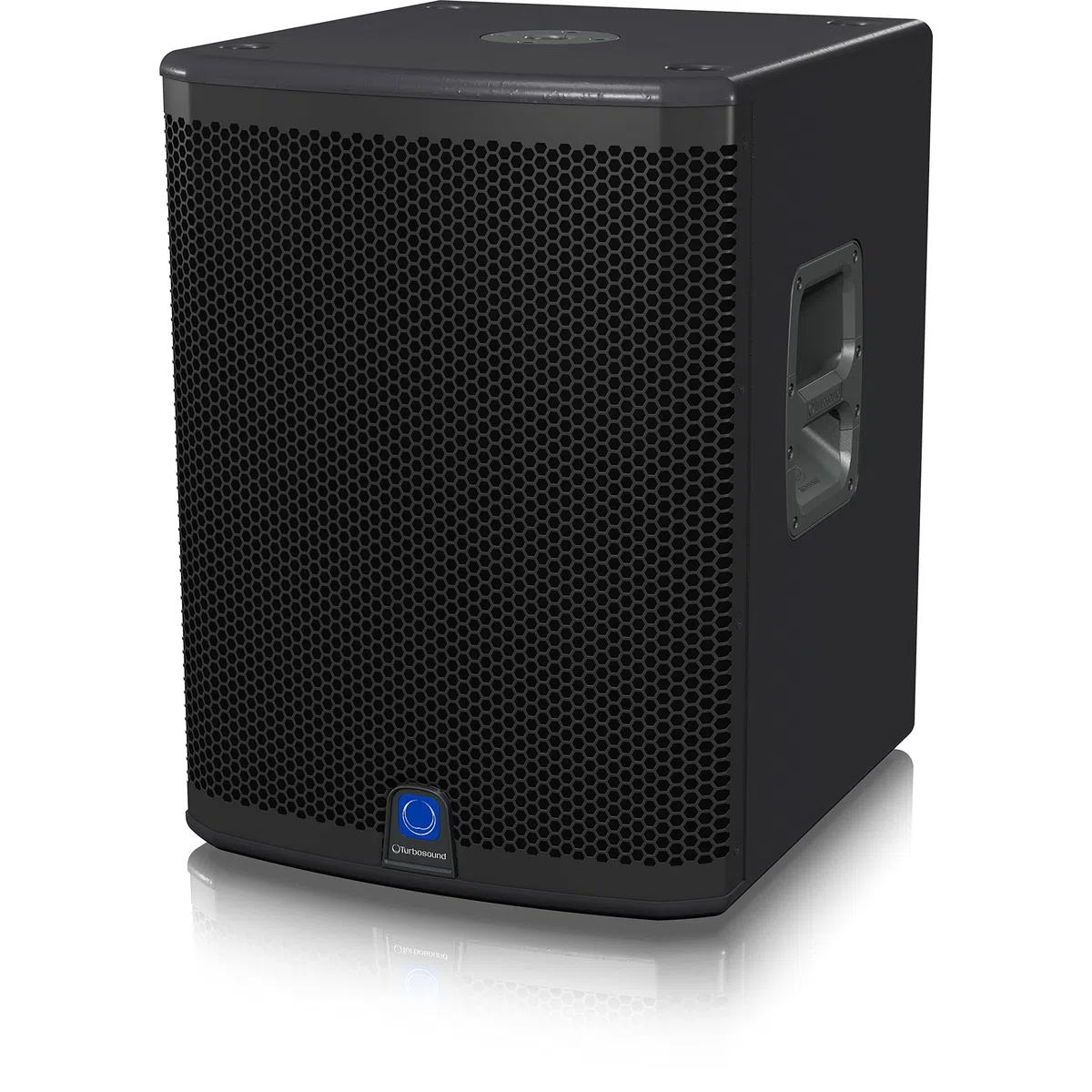 Turbosound iQ15B Subwoofer activo de 3000 vatios y 15" con tecnología Klark Teknik DSP, modelado de altavoces y red ULTRANET
